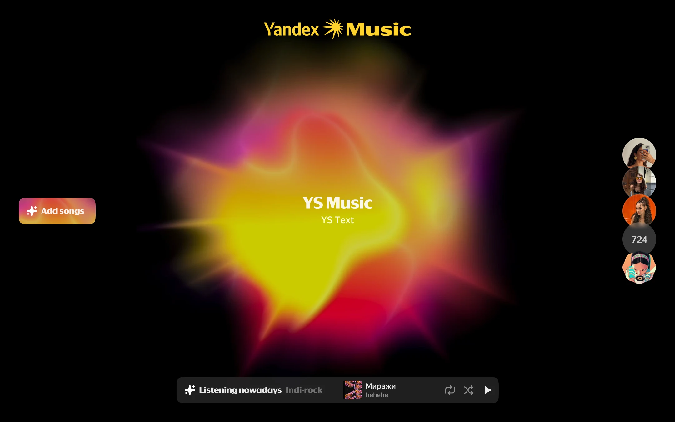 Редизайн car-play приложения «Яндекс Музыка» — Изображение №9 — Интерфейсы, Анимация на Dprofile