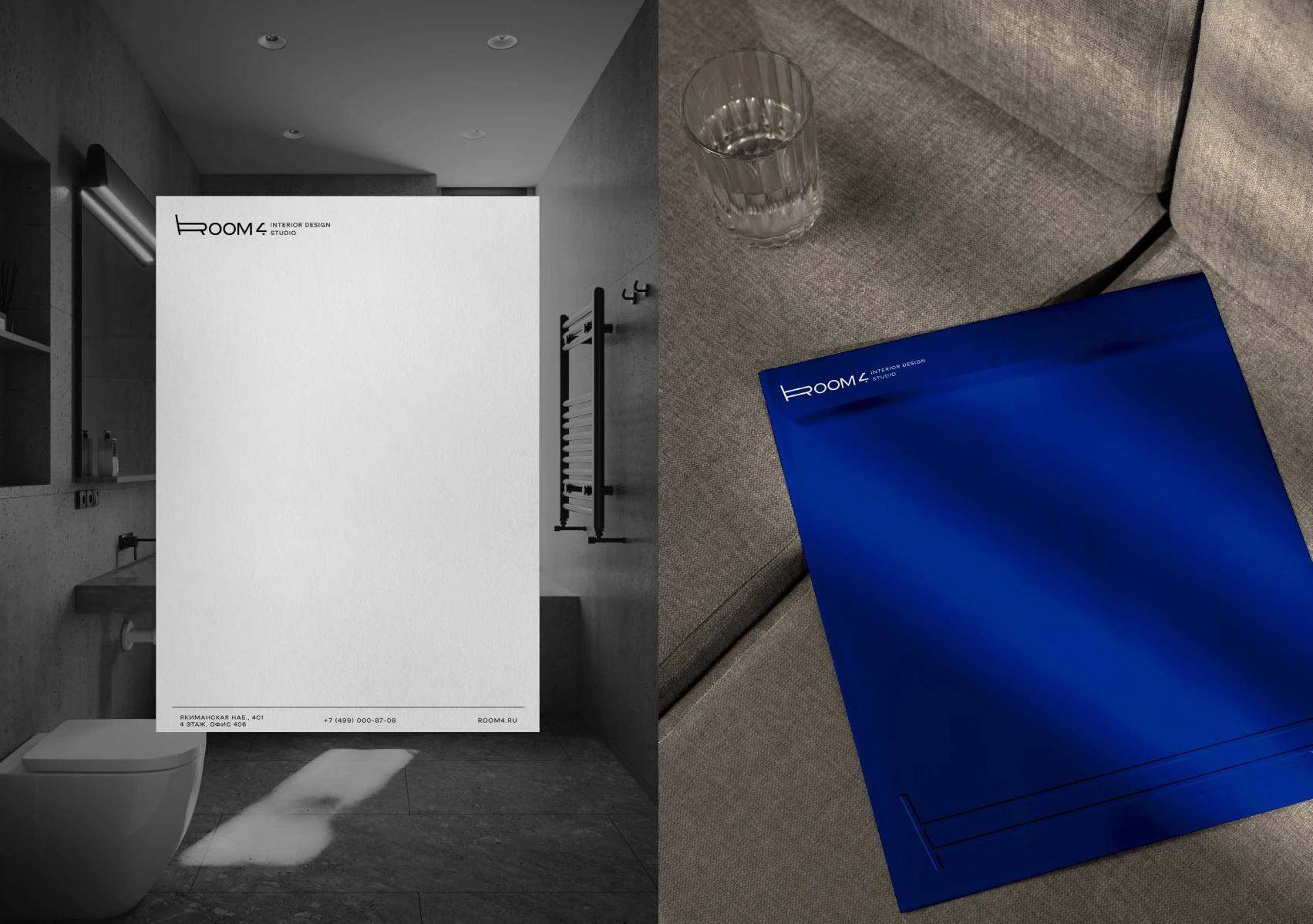 ROOM4 | INTERIOR STUDIO DESIGN | СТУДИЯ ДИЗАЙНА ИНТЕРЬЕРА — Изображение №15 — Брендинг на Dprofile