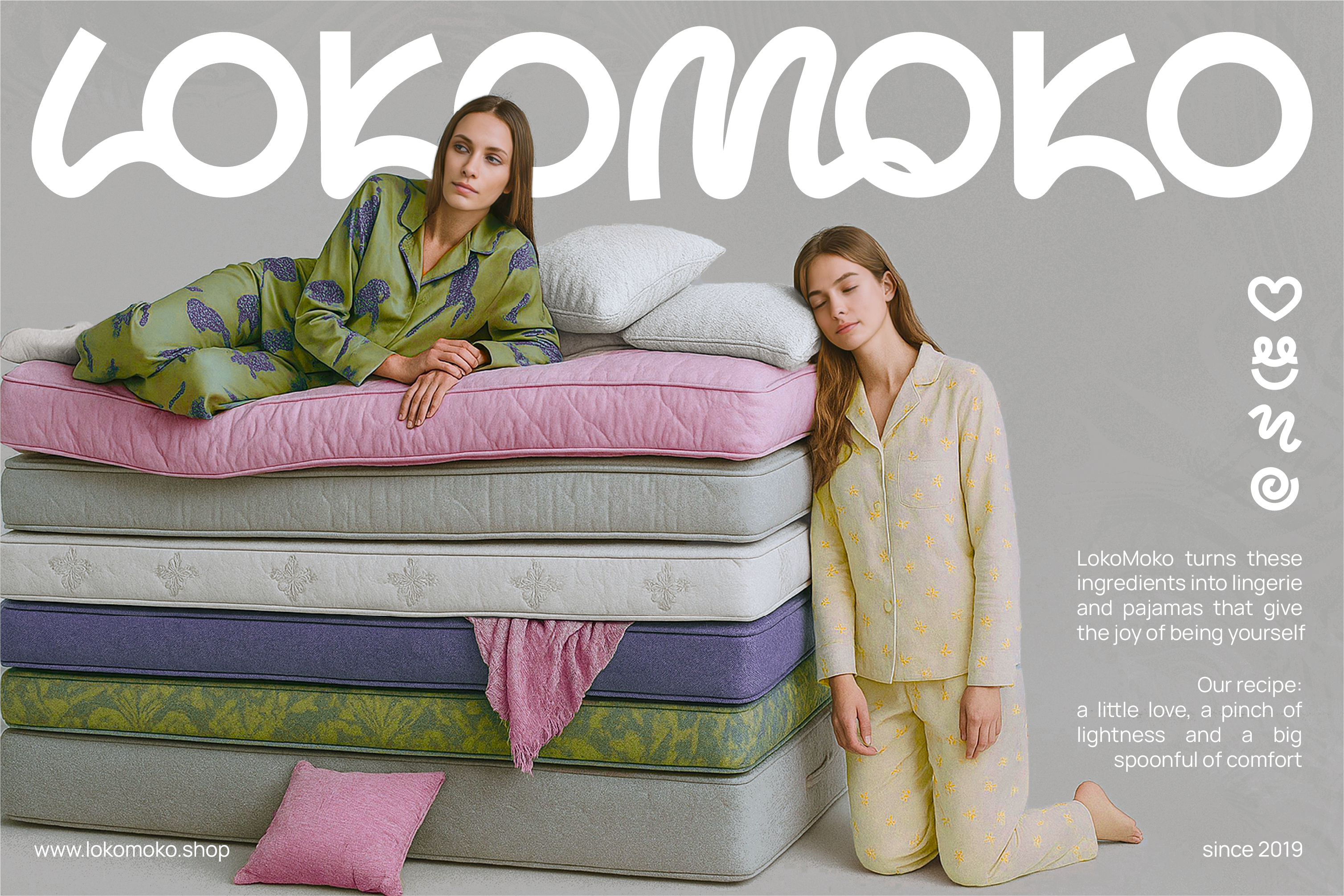 SLEEPWEAR | UNDERWEAR | BRAND IDENTITY | LOGO | ПИЖАМЫ — Изображение №1 — Брендинг на Dprofile