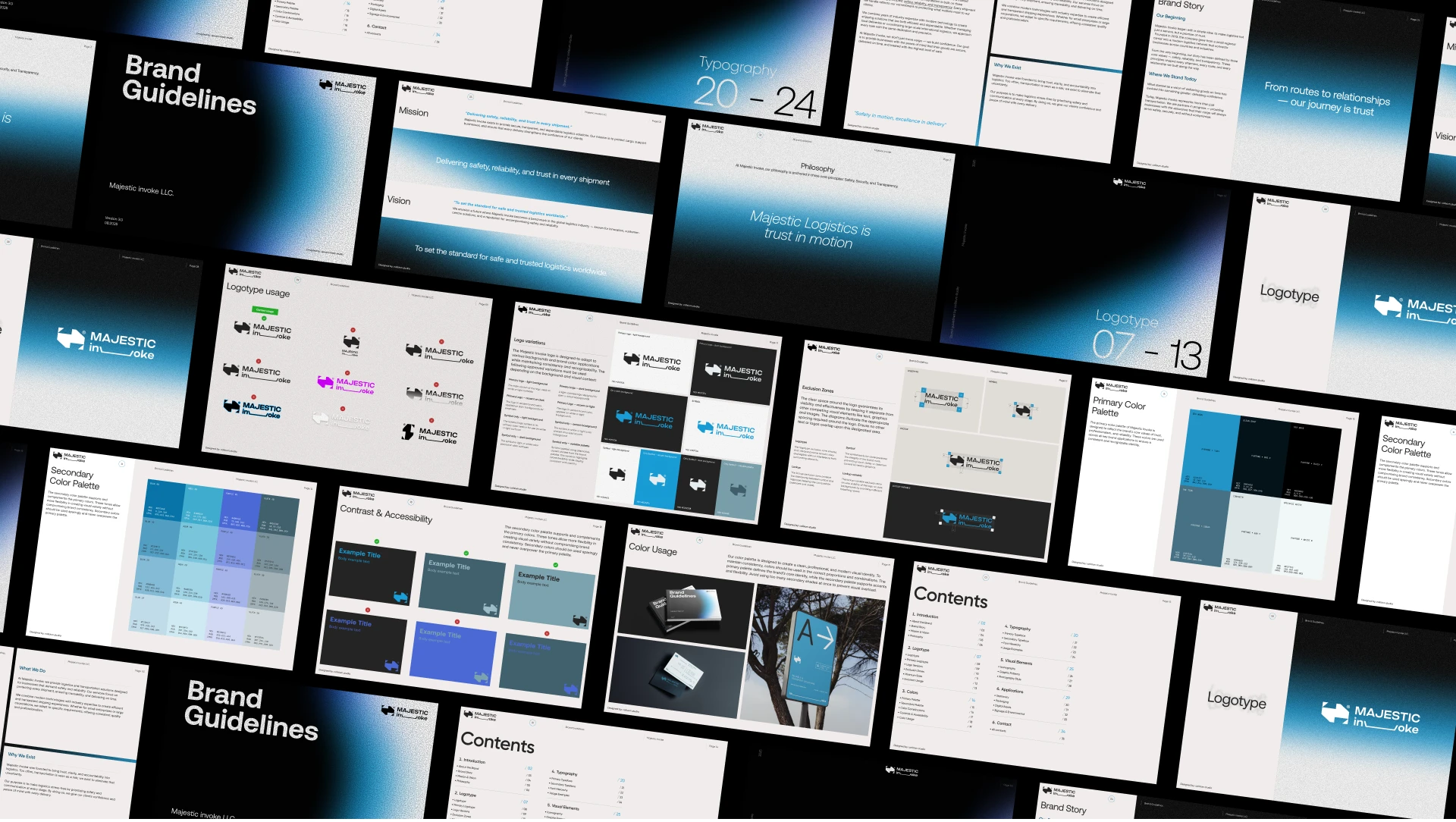 MAJESTIC invoke ® — branding — Изображение №13 — Брендинг на Dprofile