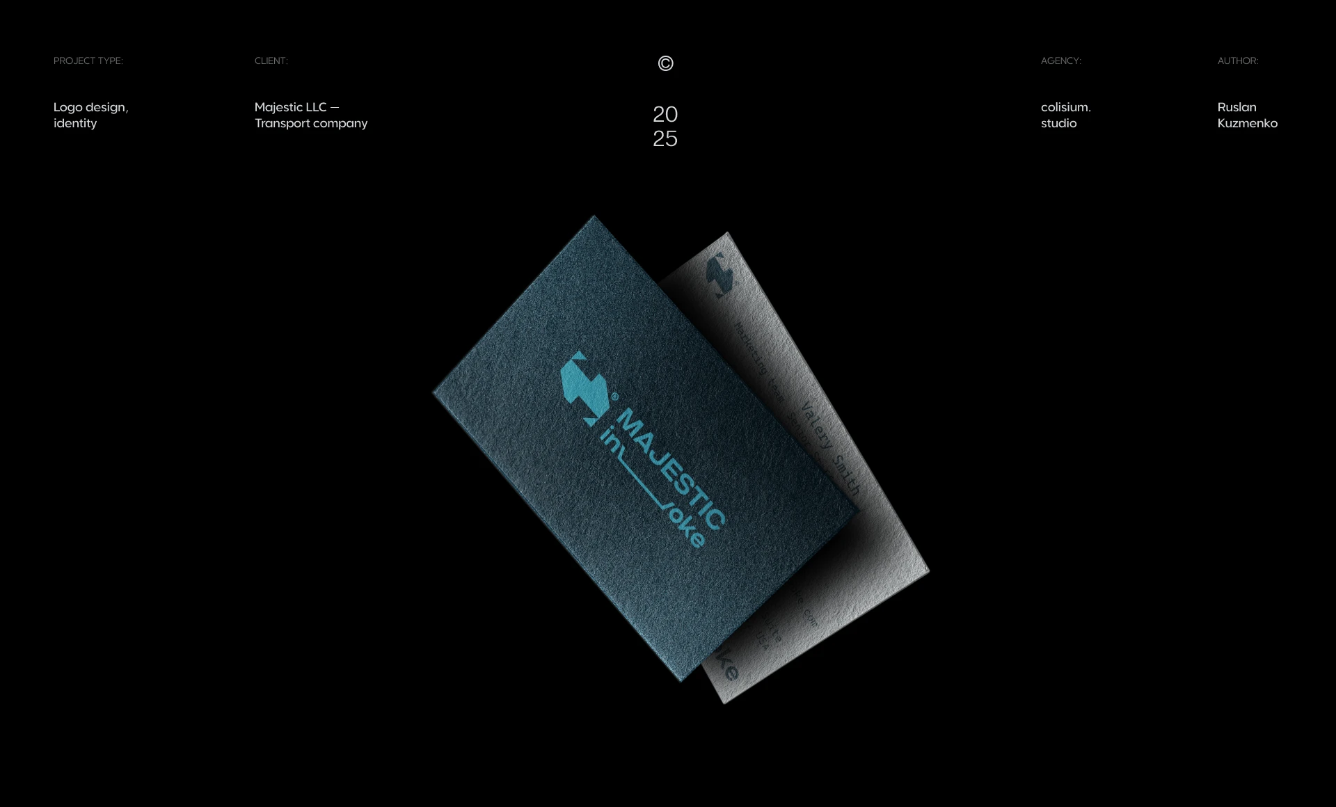 MAJESTIC invoke ® — branding — Изображение №1 — Брендинг на Dprofile