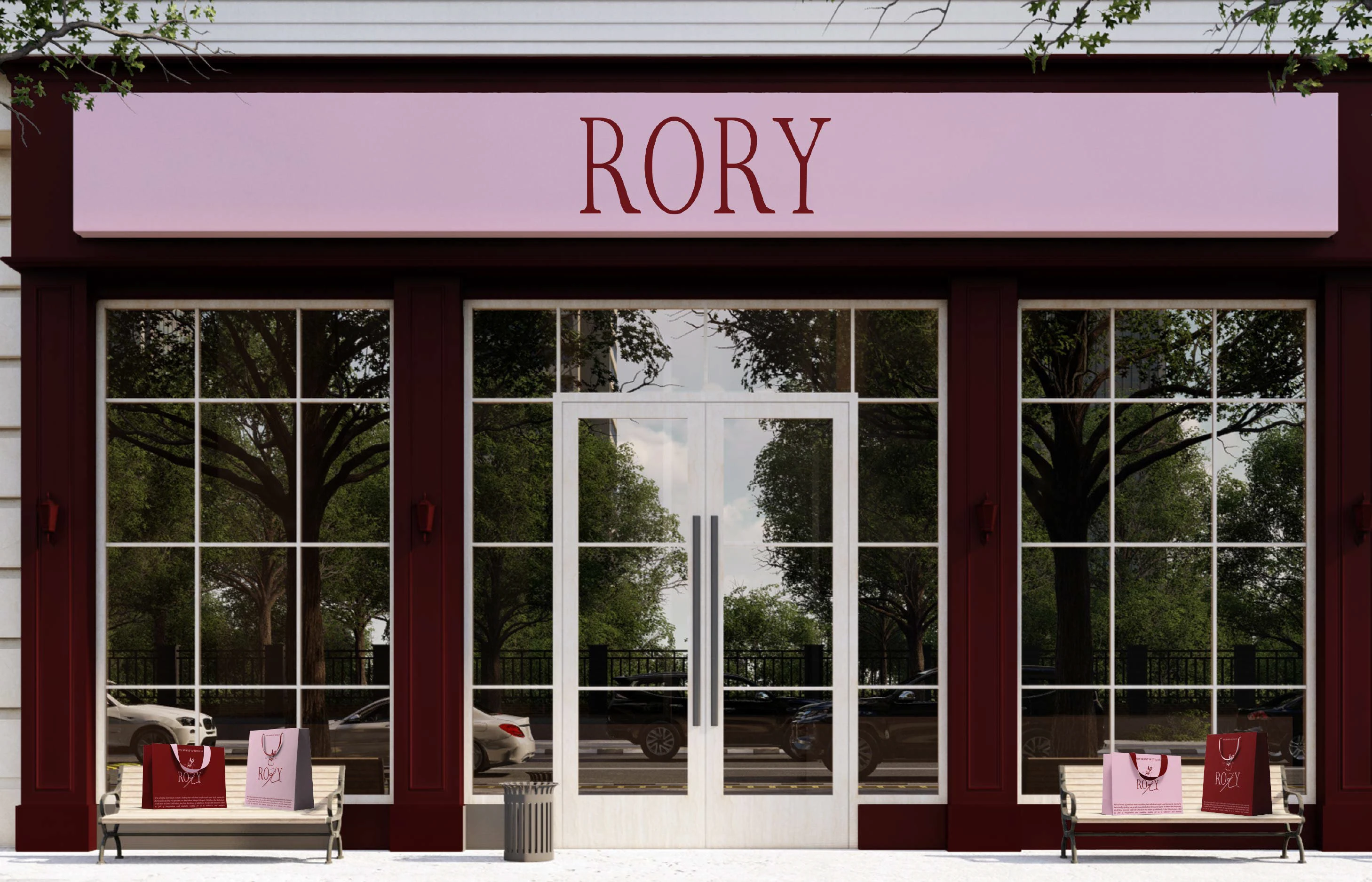 RORY |Women's clothing Brand Indentity — Изображение №11 — Брендинг на Dprofile