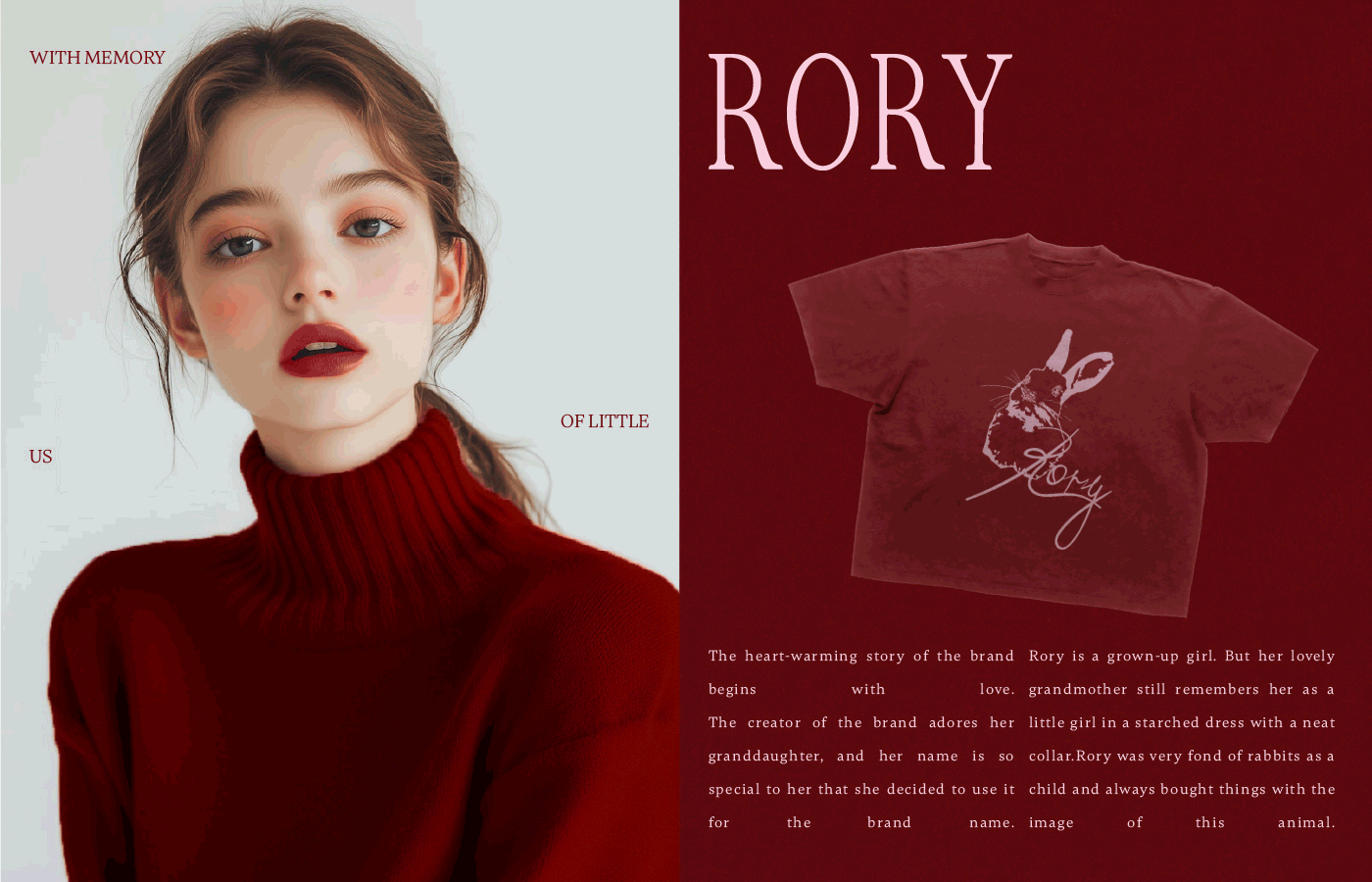 RORY |Women's clothing Brand Indentity — Изображение №5 — Брендинг на Dprofile