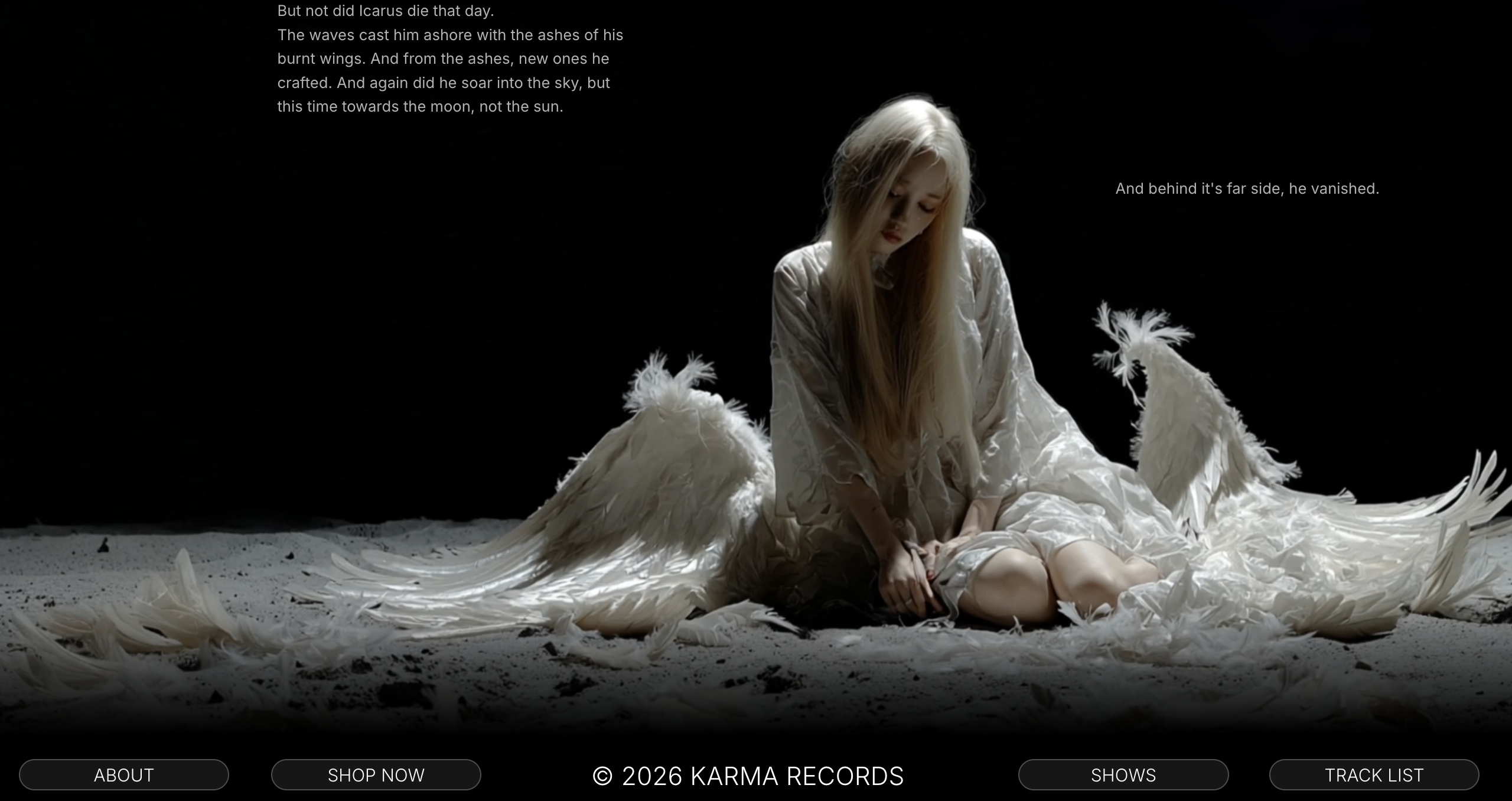 Artist Website | От идеи к цифровому опыту — Изображение №17 — Интерфейсы на Dprofile