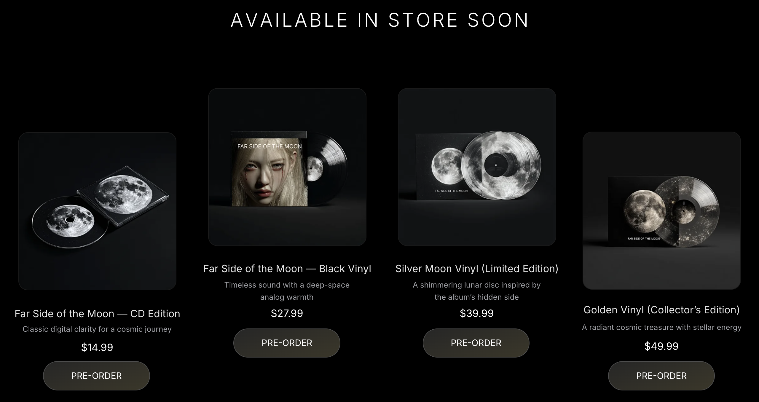 Artist Website | От идеи к цифровому опыту — Изображение №15 — Интерфейсы на Dprofile