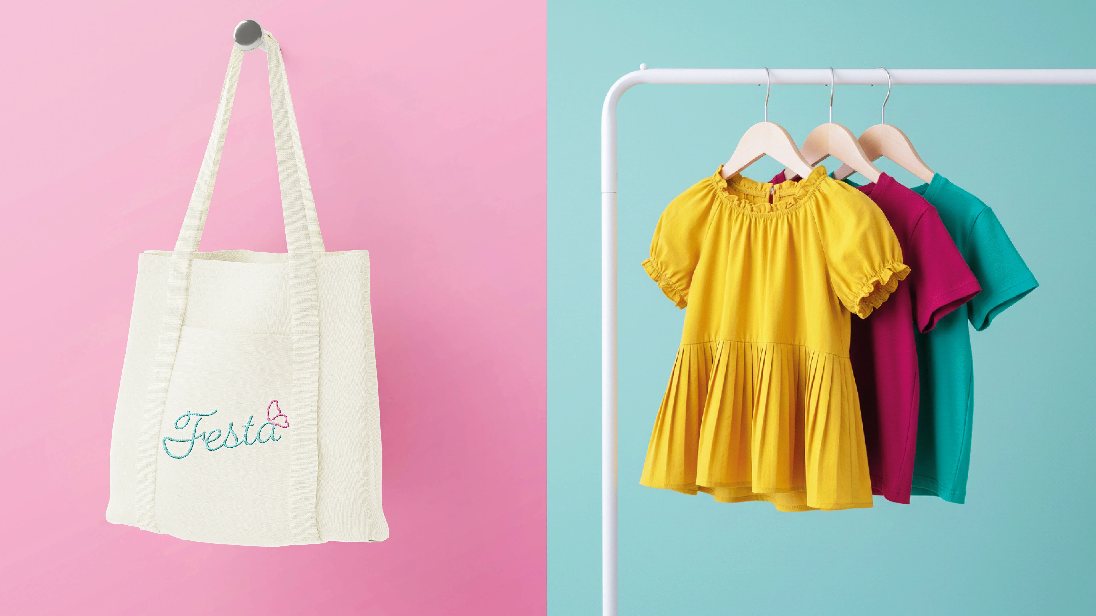 Айдентика бренда детской одежды "Festa" — Изображение №13 — Брендинг, Графика на Dprofile