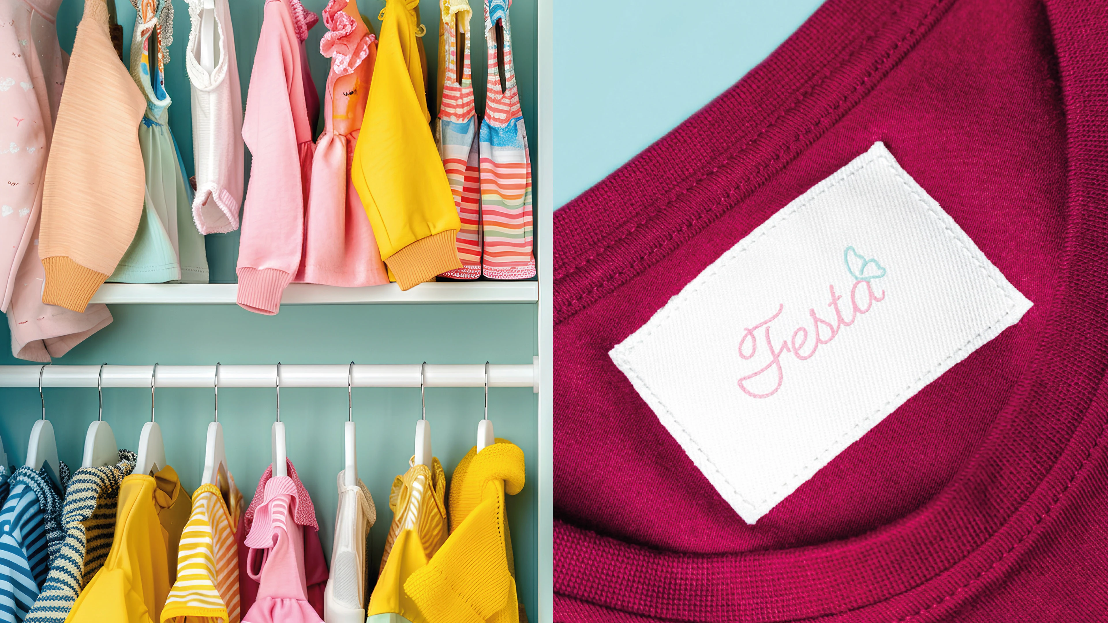 Айдентика бренда детской одежды "Festa" — Изображение №11 — Брендинг, Графика на Dprofile
