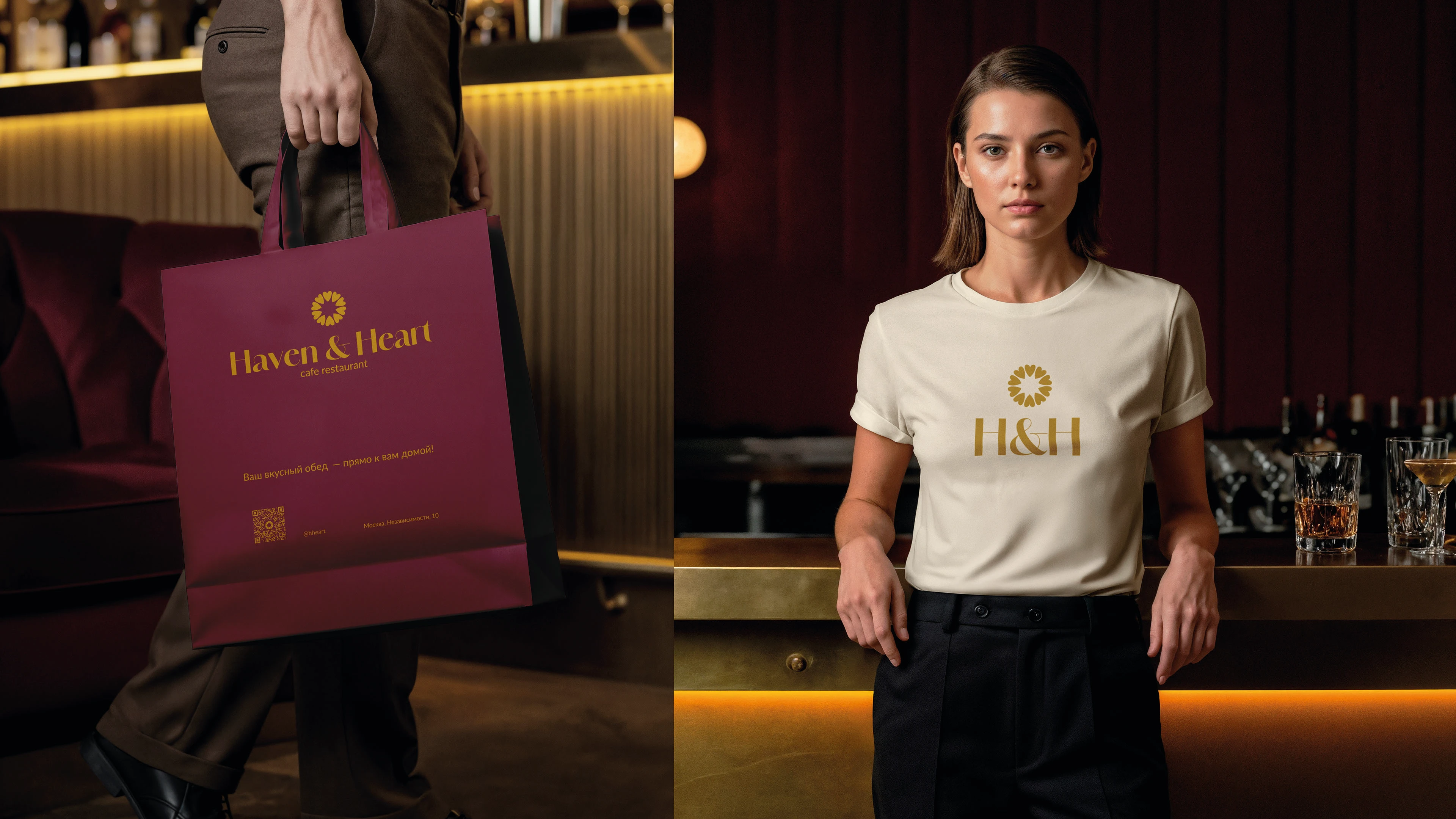 Ресторан "Haven&Heart" — Изображение №14 — Брендинг на Dprofile