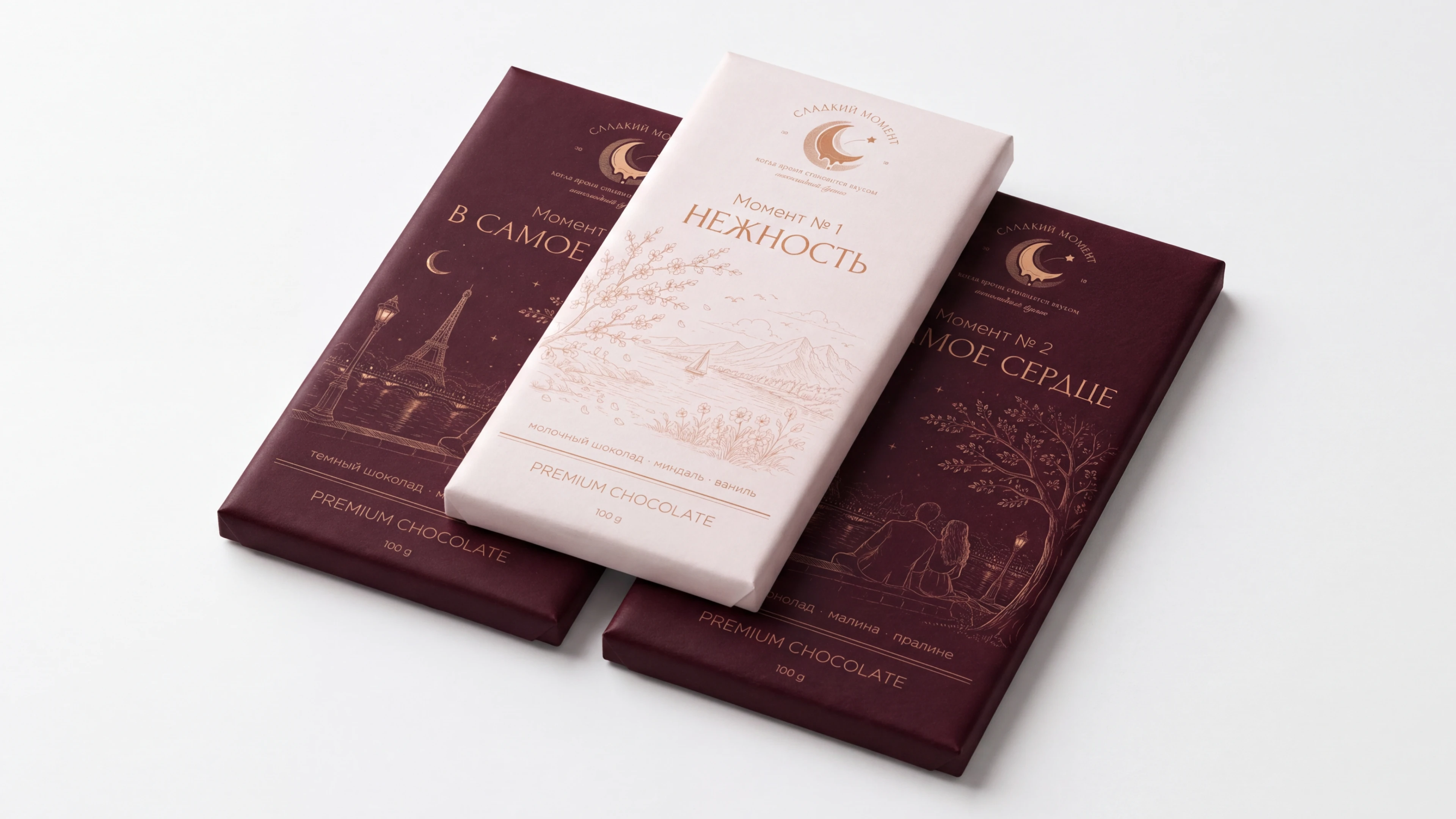 Сладкий Момент — Chocolate Boutique Branding — Изображение №12 — Брендинг на Dprofile