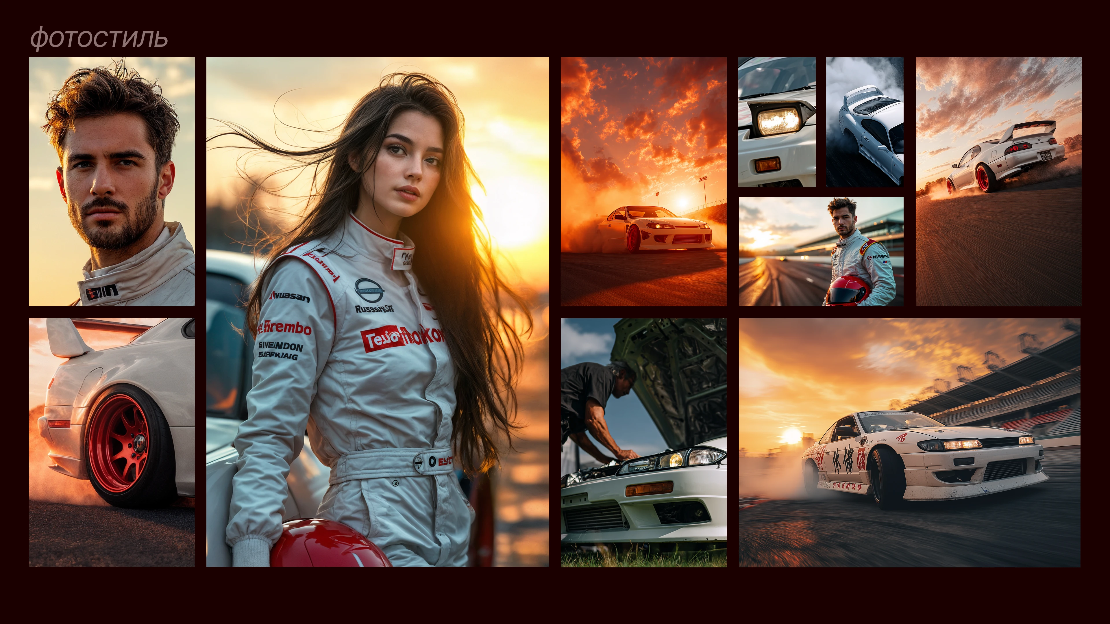 Фирменный стиль для школы дрифта — Изображение №5 — Брендинг на Dprofile