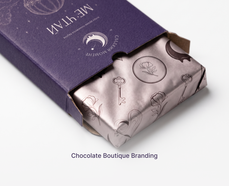 Сладкий Момент — Chocolate Boutique Branding на Dprofile
