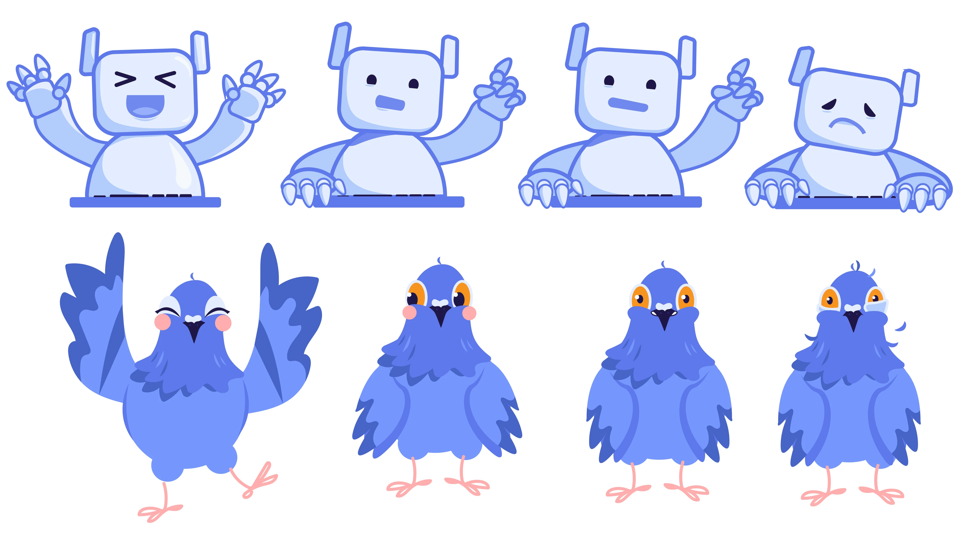 Shtab Stickers: От идеи до Telegram-пака — Изображение №3 — Иллюстрация, Анимация на Dprofile