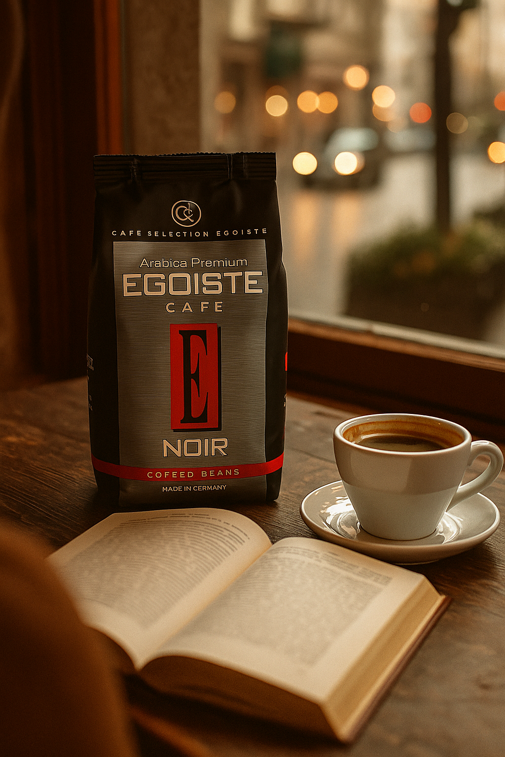 Egoiste Café Noir — AI Coffee Storytelling нейровидео — Изображение №7 — Графика, Анимация на Dprofile