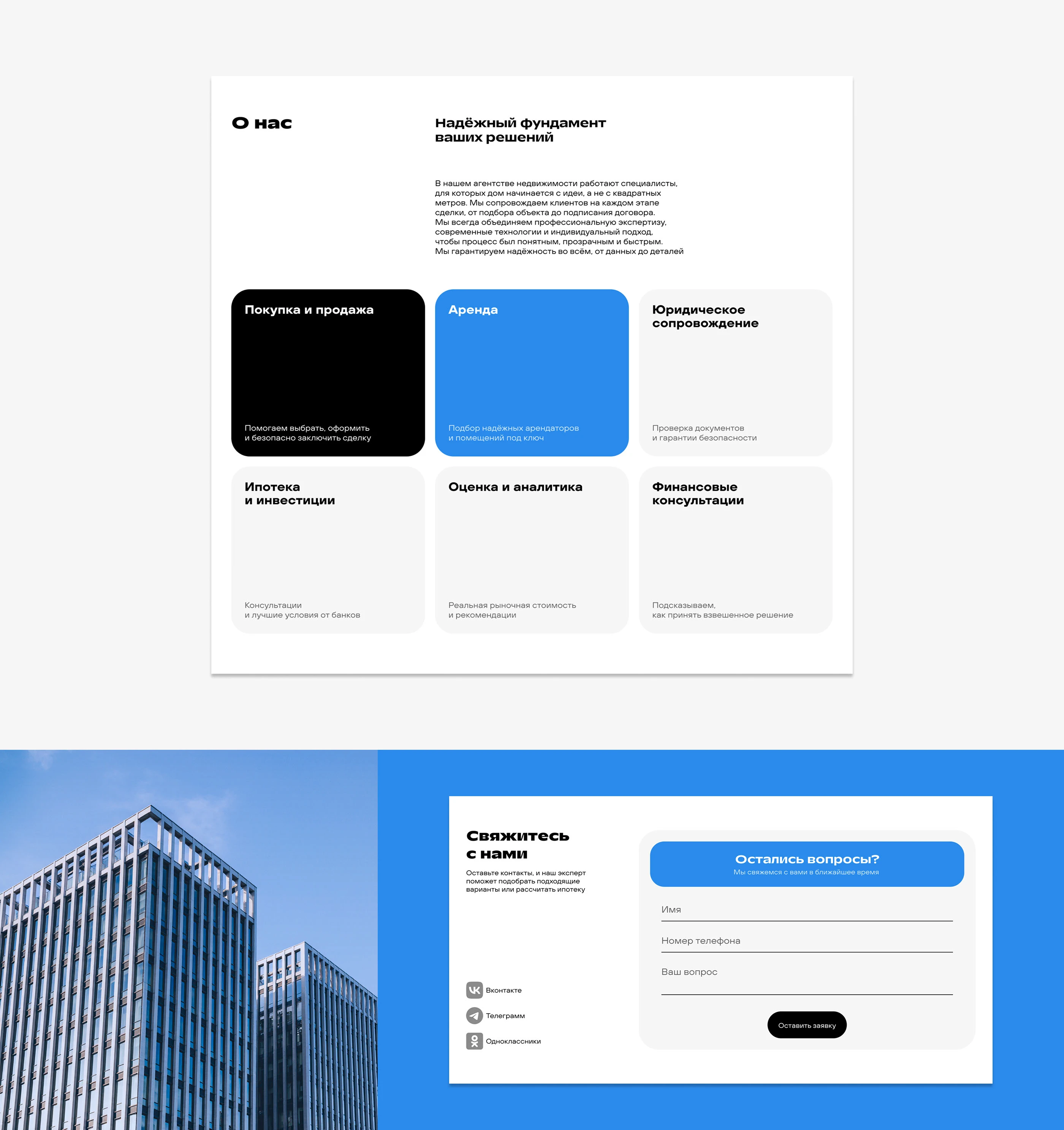 Многостраничный сайт для агентства недвижимости — Изображение №9 — Интерфейсы, Брендинг на Dprofile