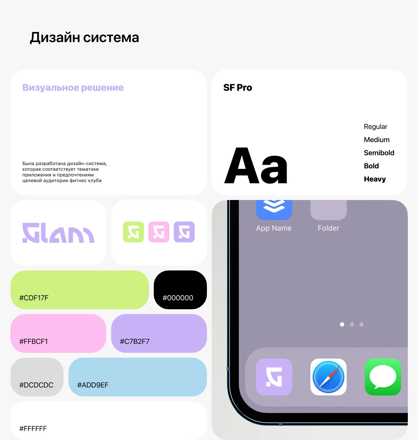 Мобильное приложение фитнес клуба "GlamFit" — Изображение №10 — Интерфейсы на Dprofile