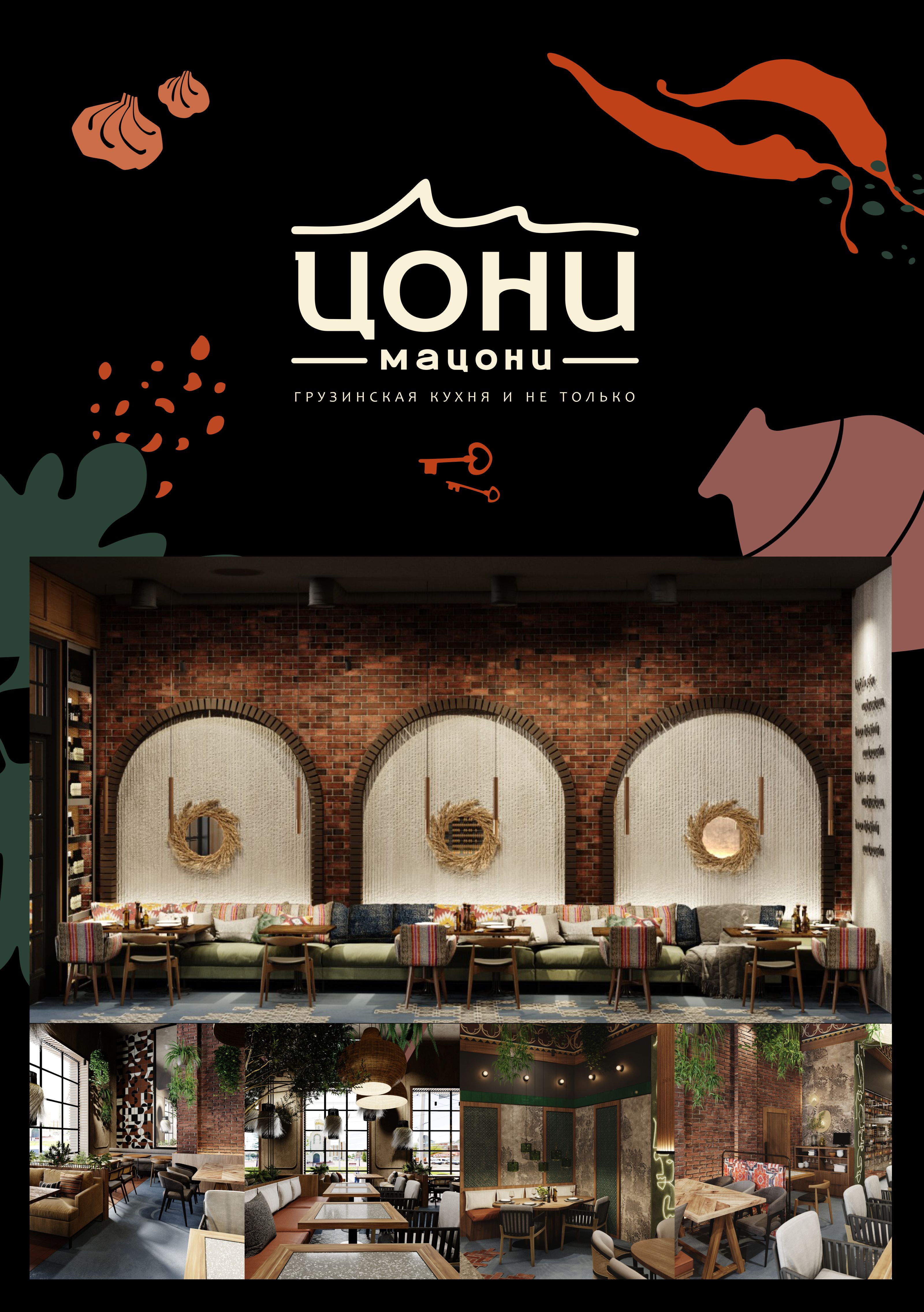 Ресторан «Цони-Мацони» — Изображение №1 — Брендинг, Графика на Dprofile