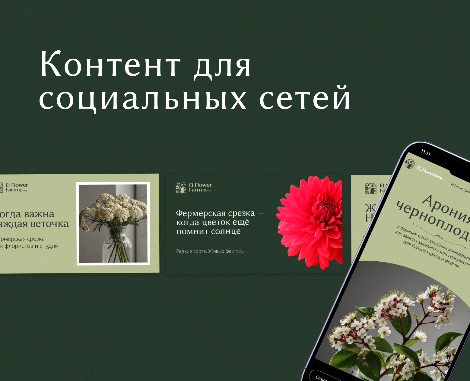 Контент для социальных сетей на Dprofile