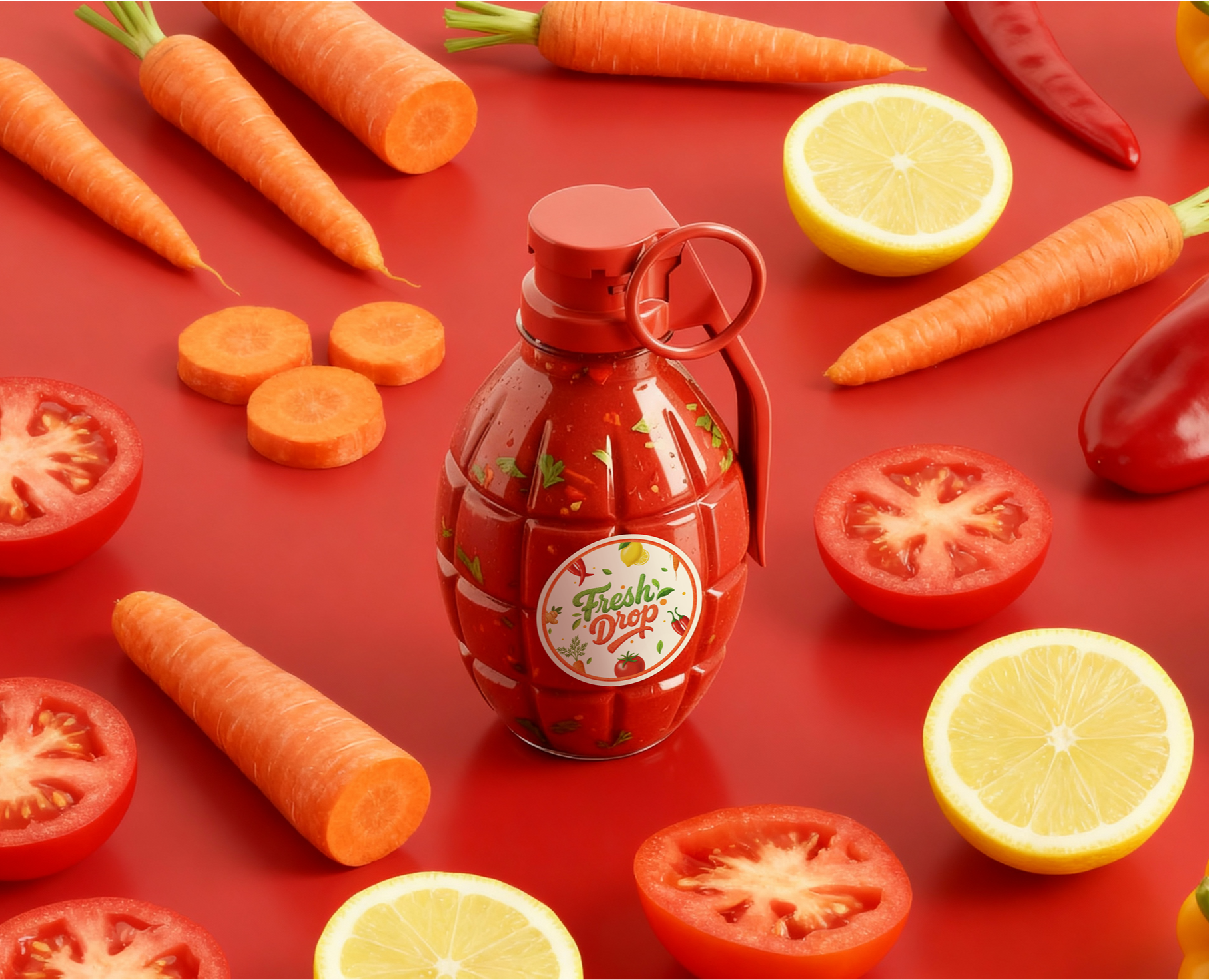 Fresh Drop - Smoothie shots — Dprofile