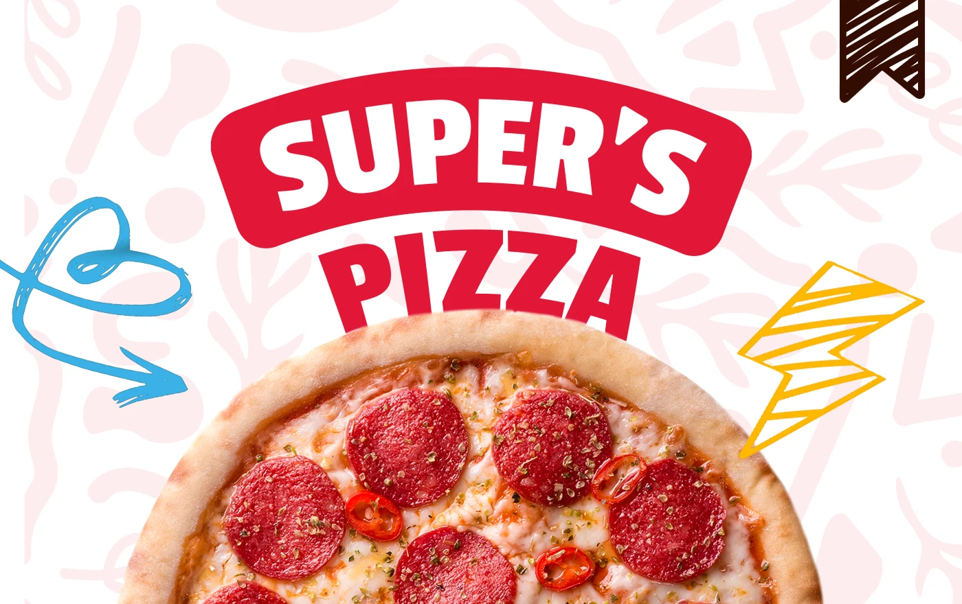 Super's Pizza | Брендинг — Изображение №15 — Брендинг на Dprofile
