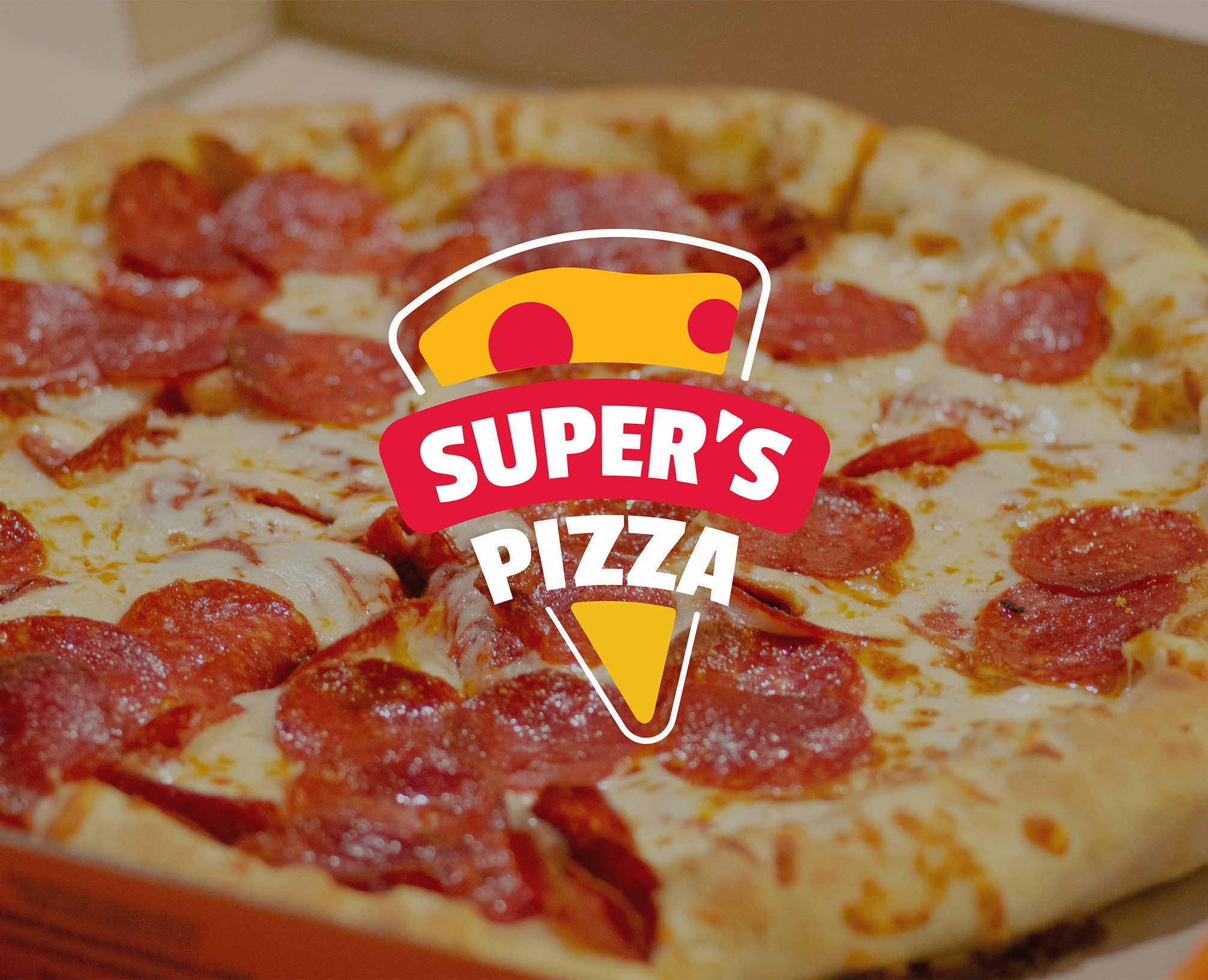 Рестайлинг Super's Pizza — Брендинг на Dprofile