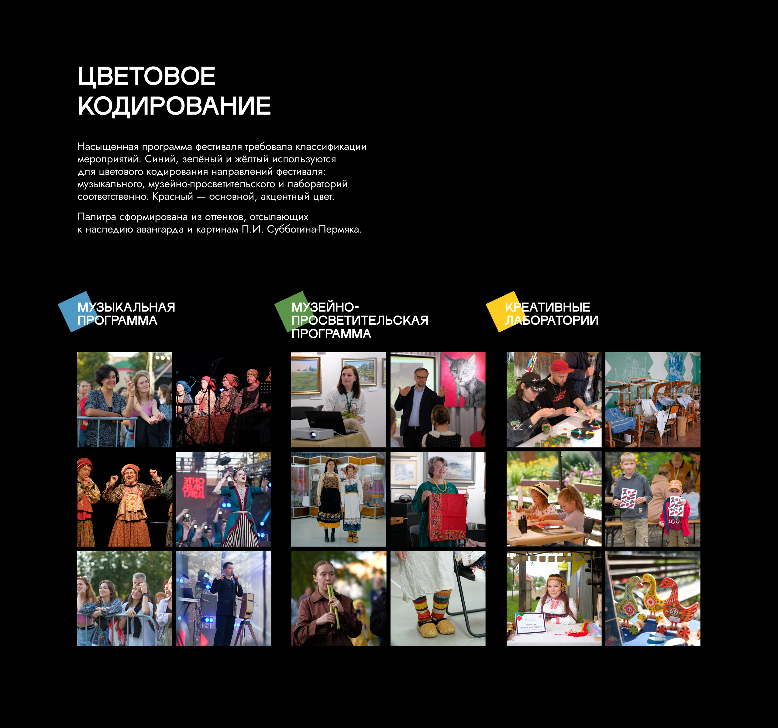 ЭТНОАВАНГАРД | айдентика фестиваля — Изображение №3 — Брендинг на Dprofile