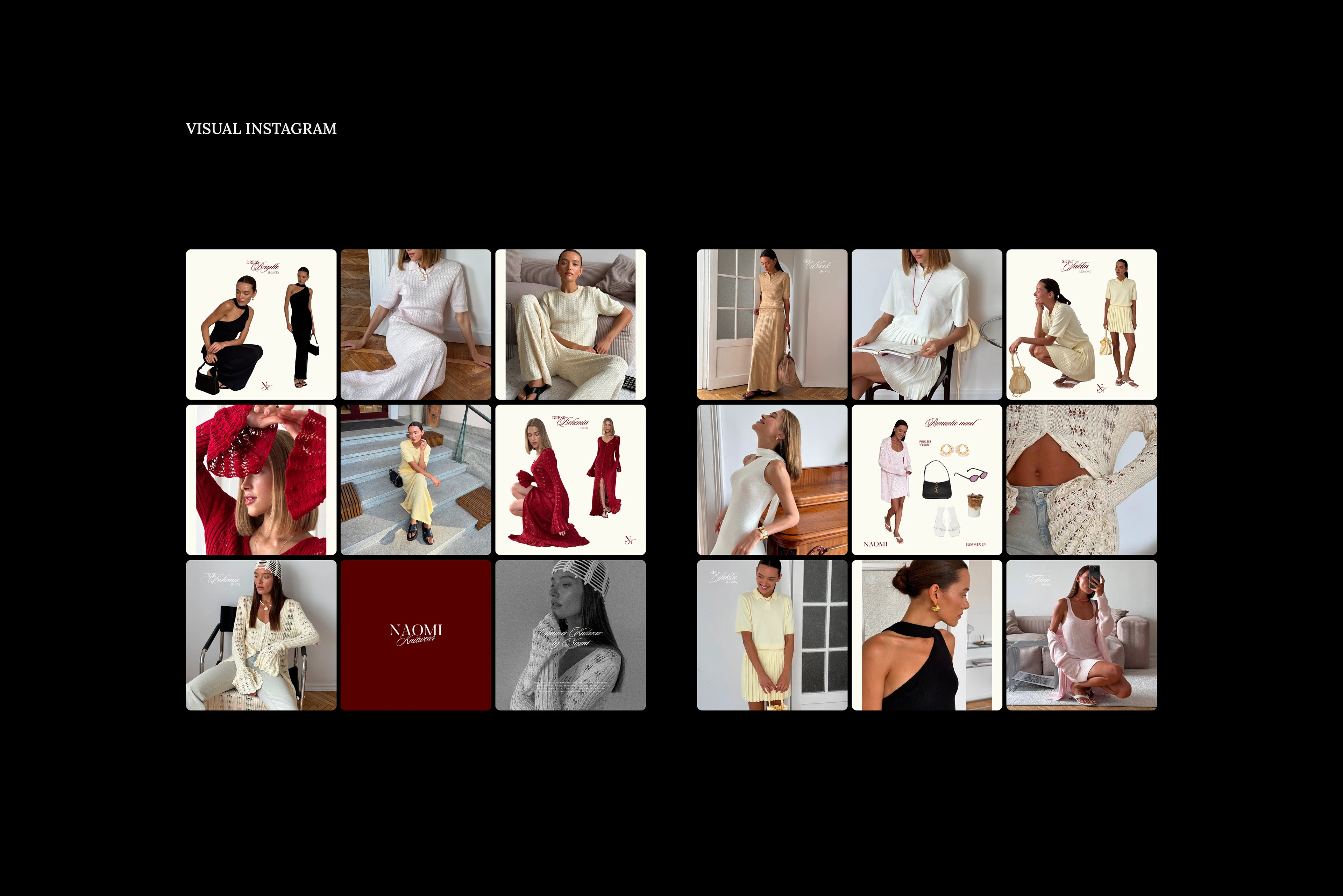 Naomi Knitwear / Brand Identity — Изображение №14 — Брендинг на Dprofile