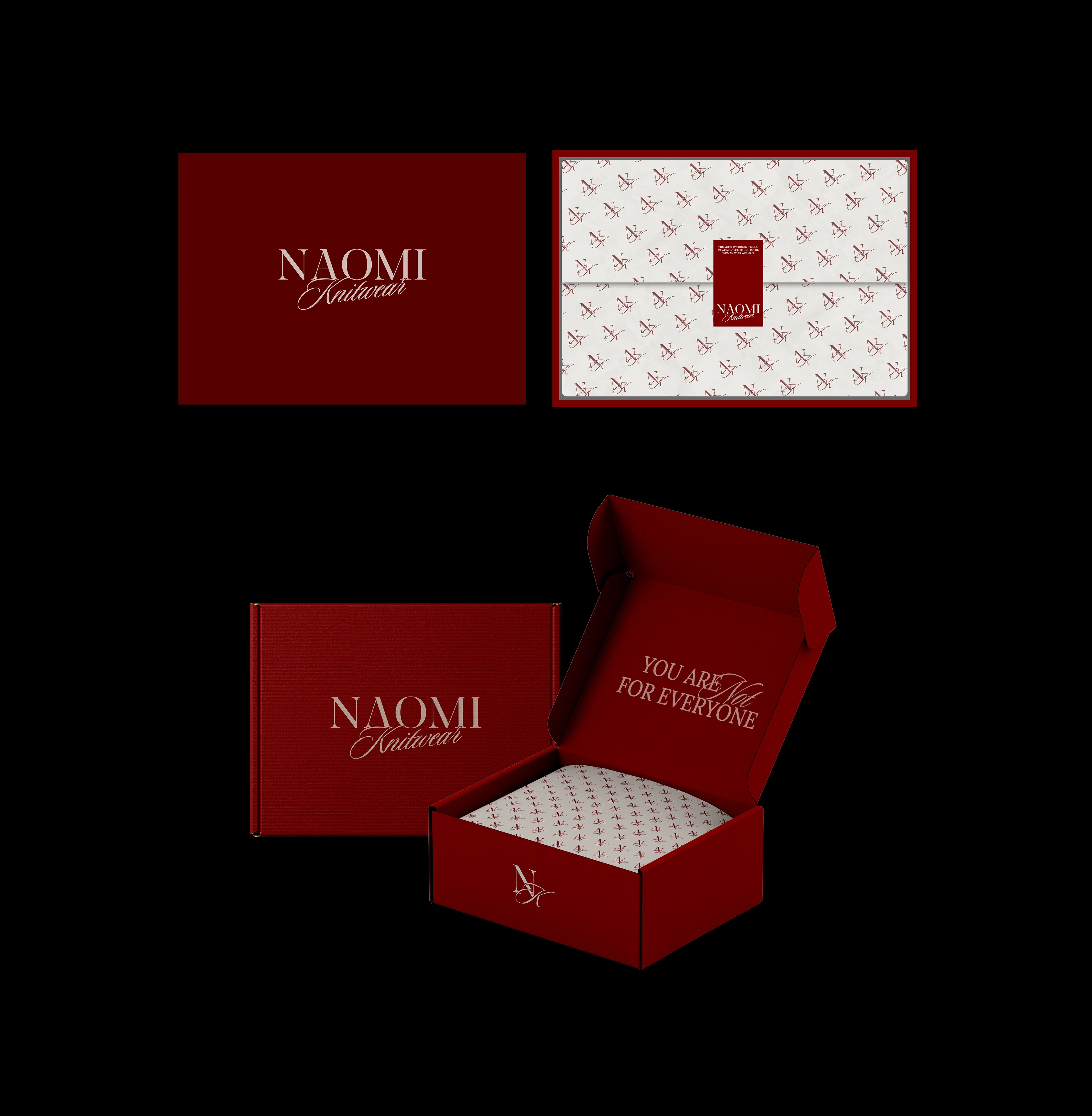 Naomi Knitwear / Brand Identity — Изображение №4 — Брендинг на Dprofile