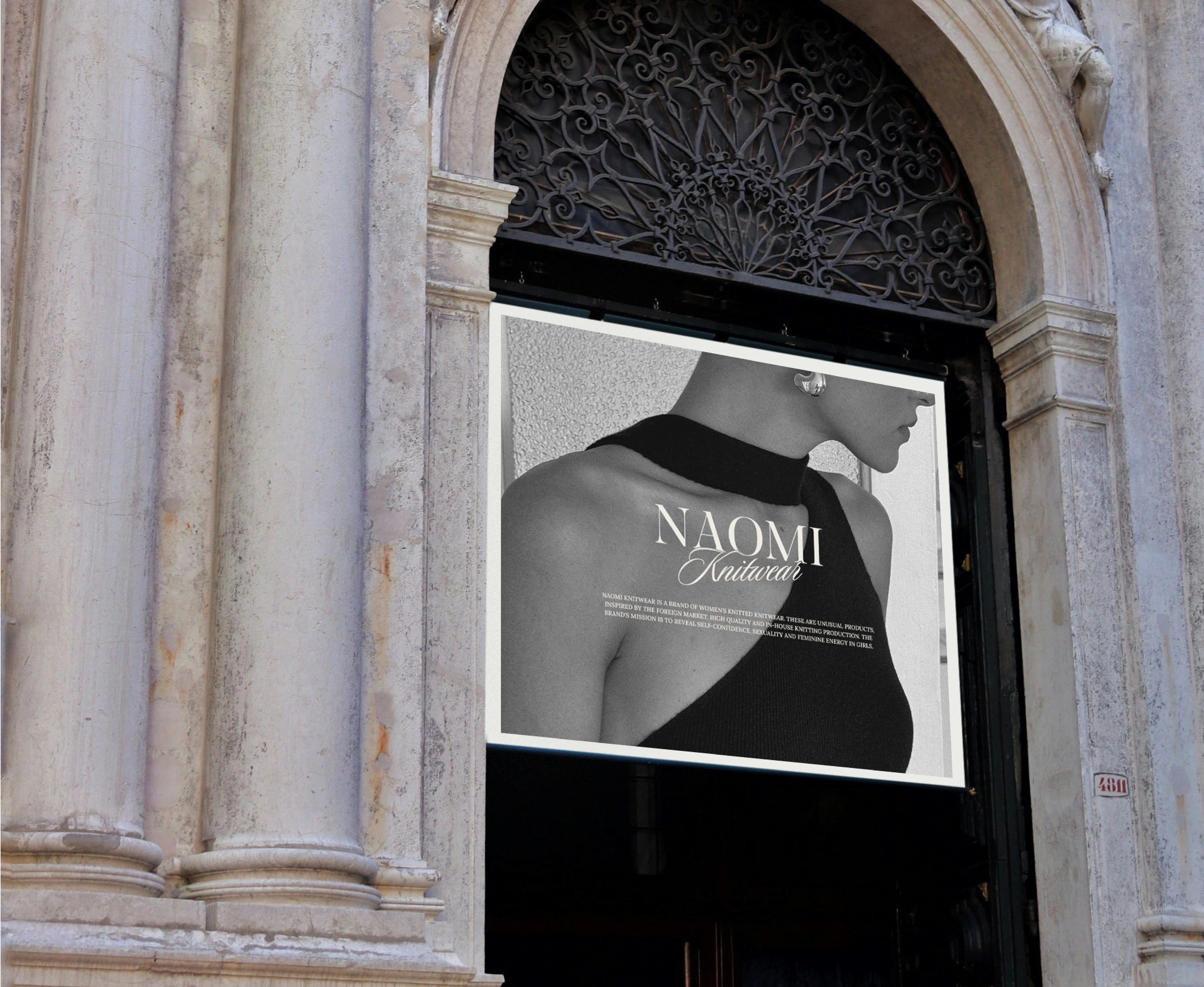 Naomi Knitwear / Brand Identity — Изображение №8 — Брендинг на Dprofile