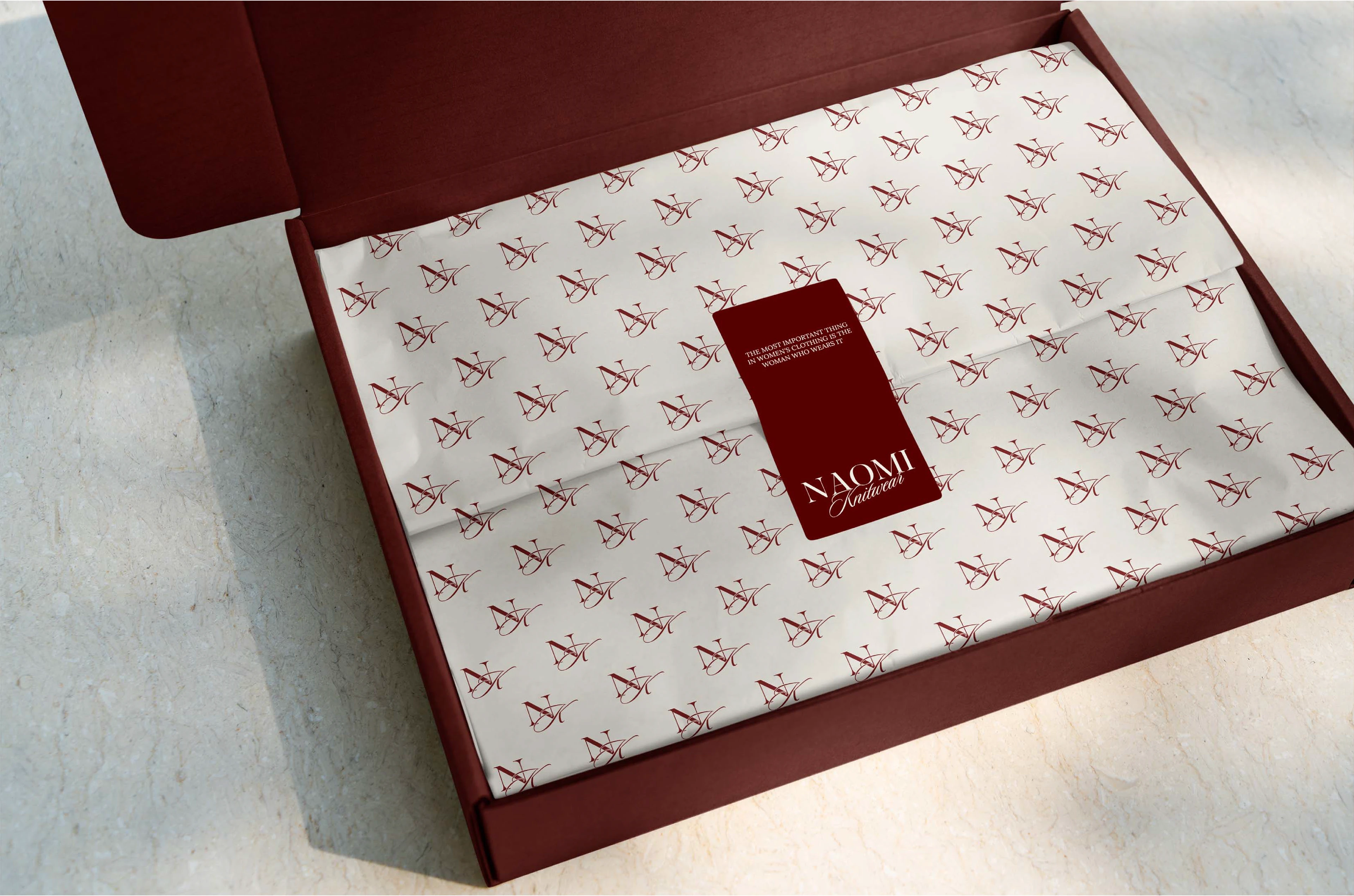 Naomi Knitwear / Brand Identity — Изображение №6 — Брендинг на Dprofile