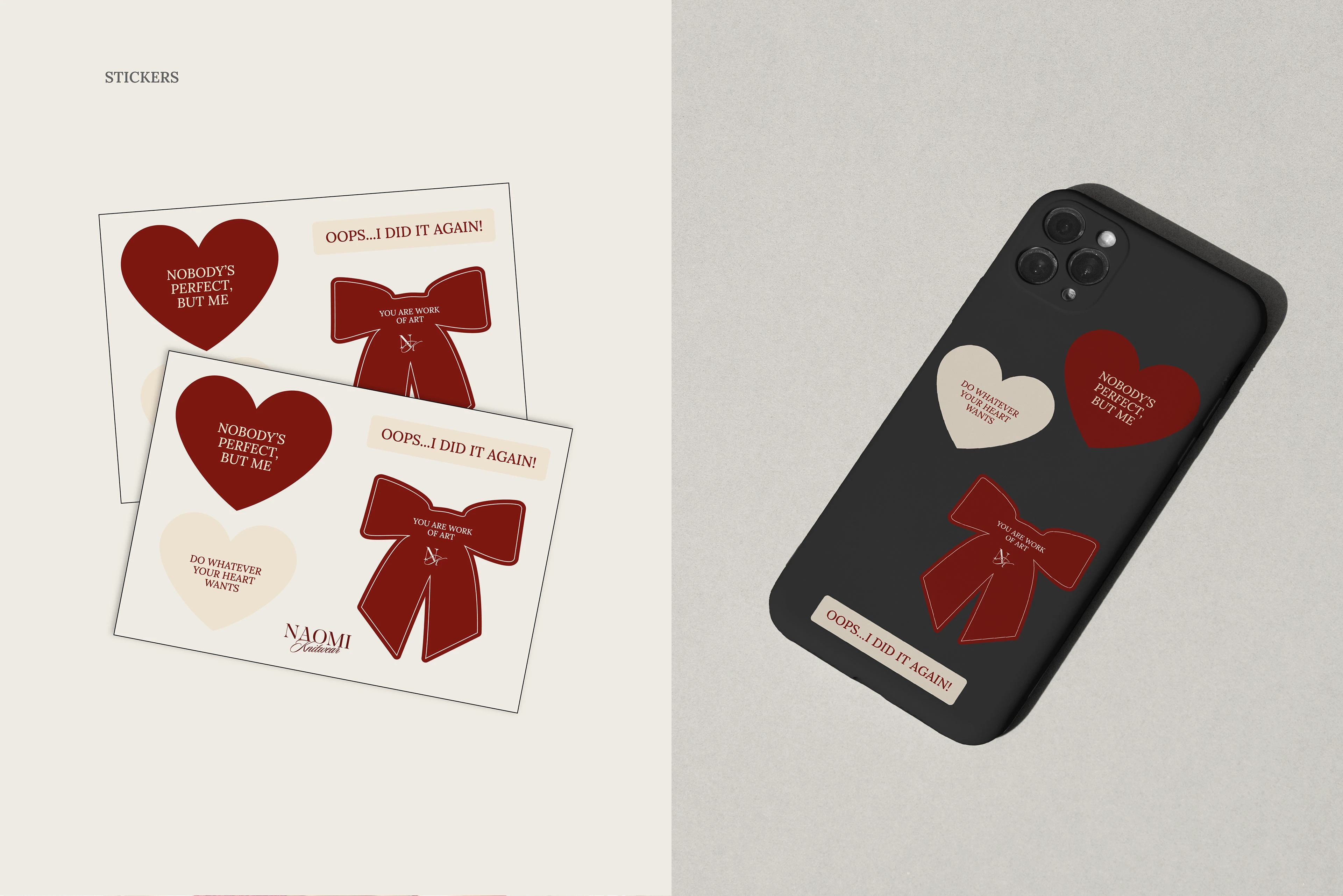 Naomi Knitwear / Brand Identity — Изображение №11 — Брендинг на Dprofile