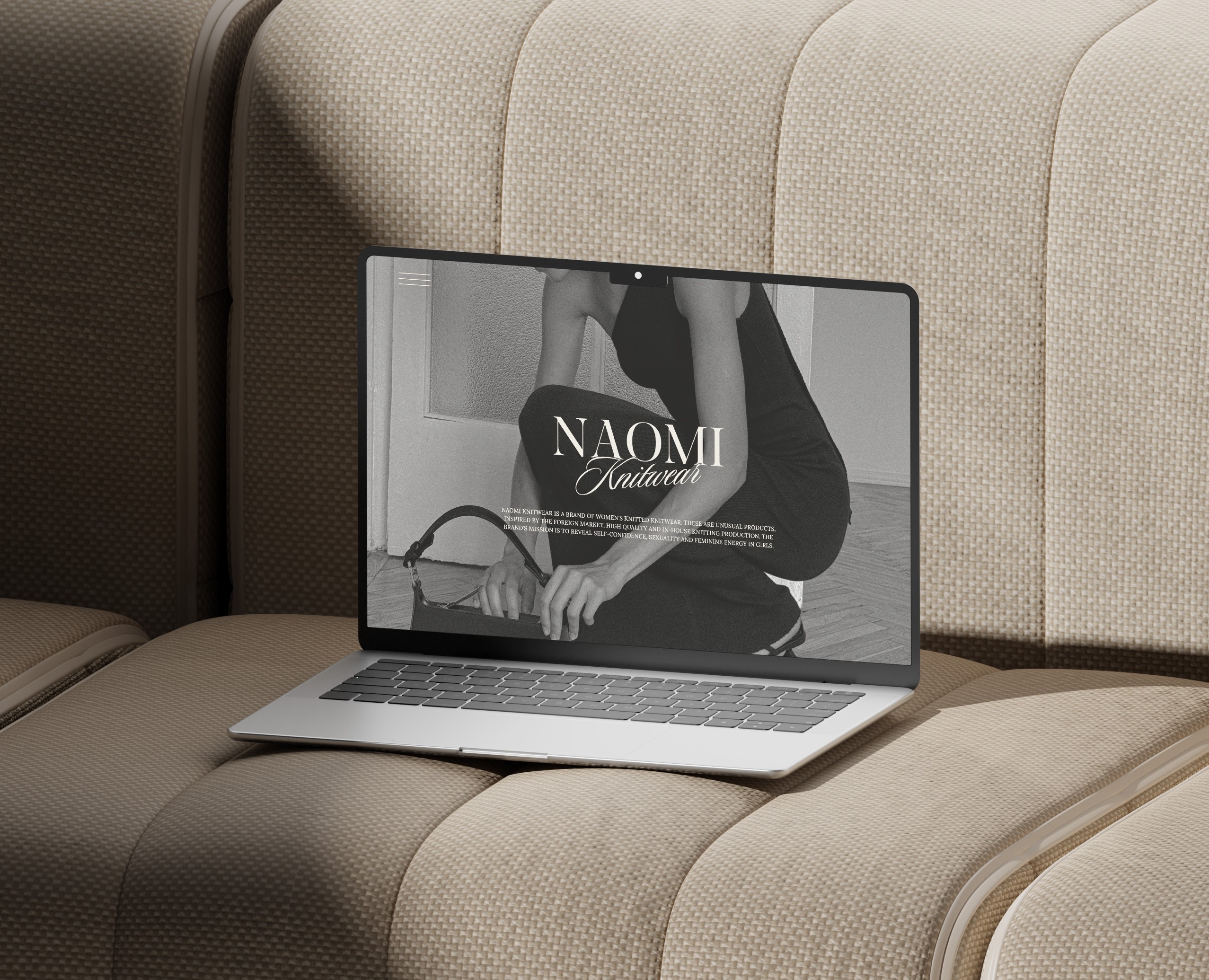 Naomi Knitwear / Brand Identity на Dprofile