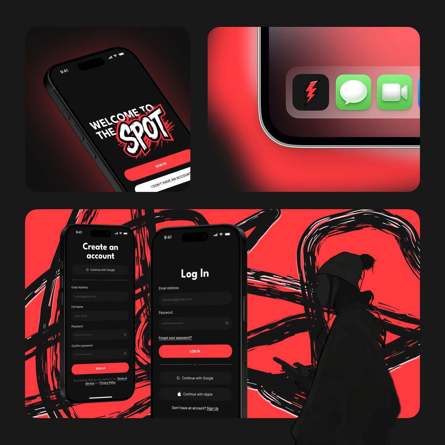 SPOT | Event Mobile App — Изображение №2 — Интерфейсы на Dprofile