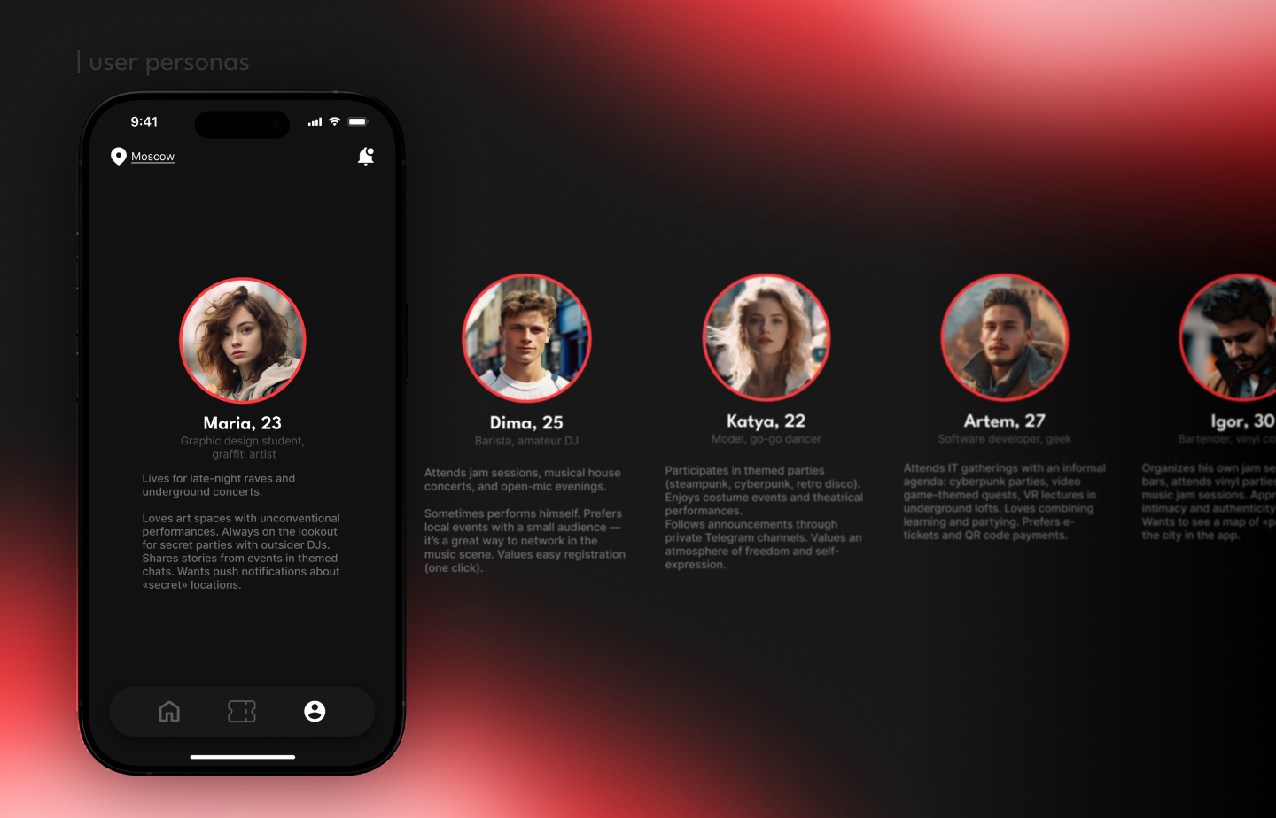 SPOT | Event Mobile App — Изображение №4 — Интерфейсы на Dprofile