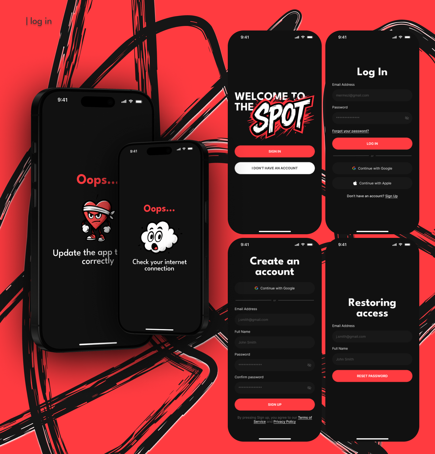 SPOT | Event Mobile App — Изображение №7 — Интерфейсы на Dprofile