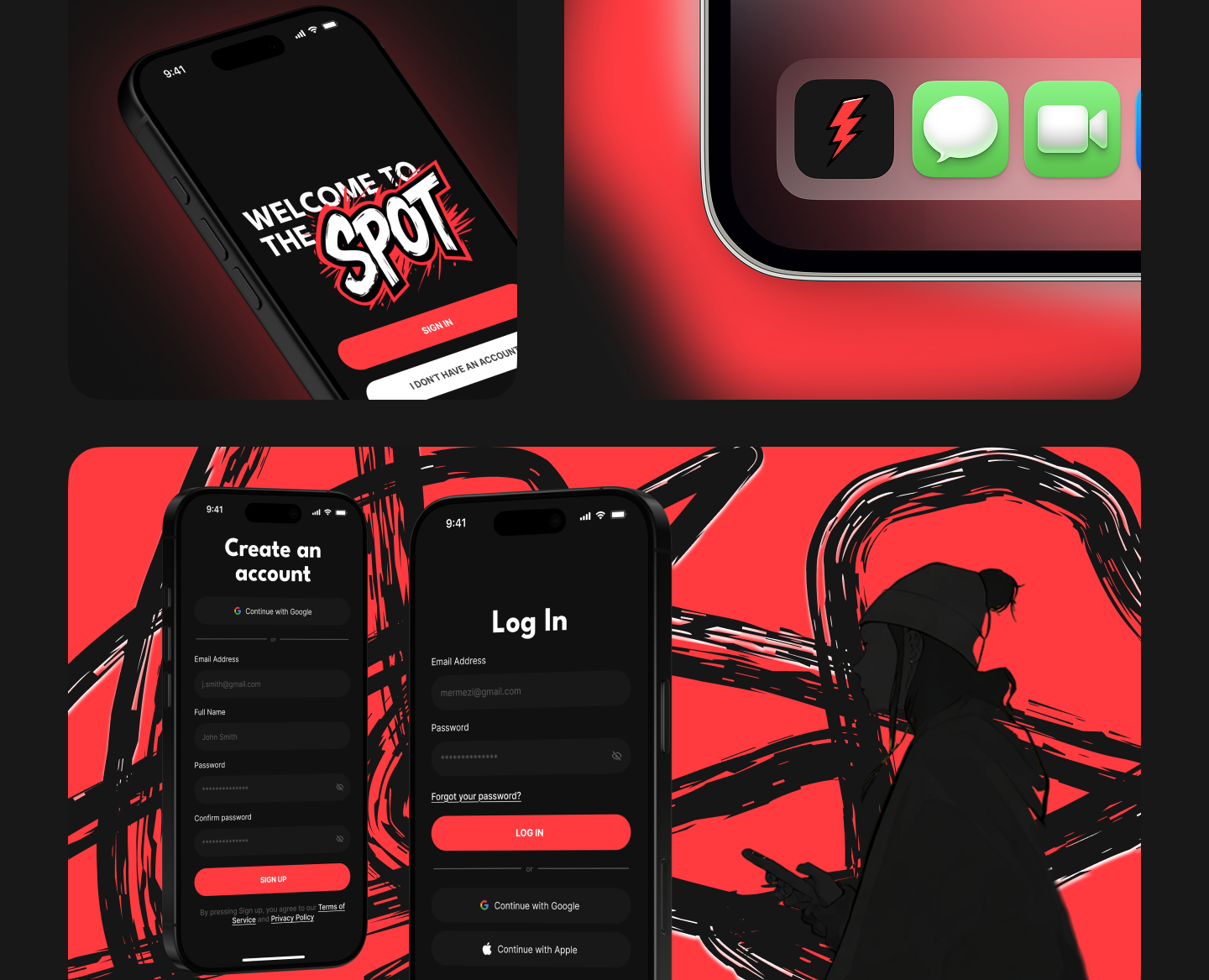 SPOT | Event Mobile App на Dprofile