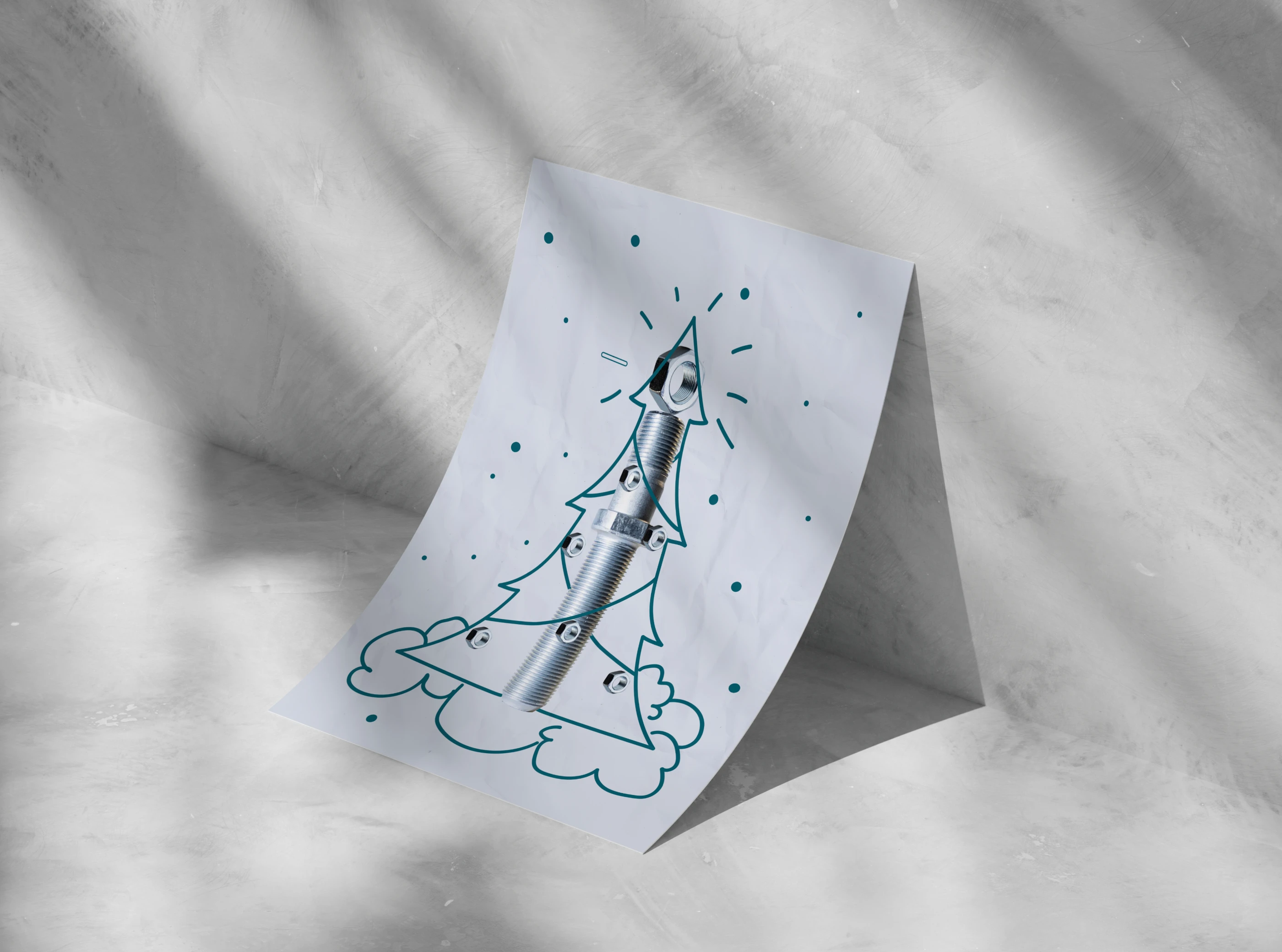 Новогодние открытки для завода — Изображение №3 — Иллюстрация, Графика на Dprofile