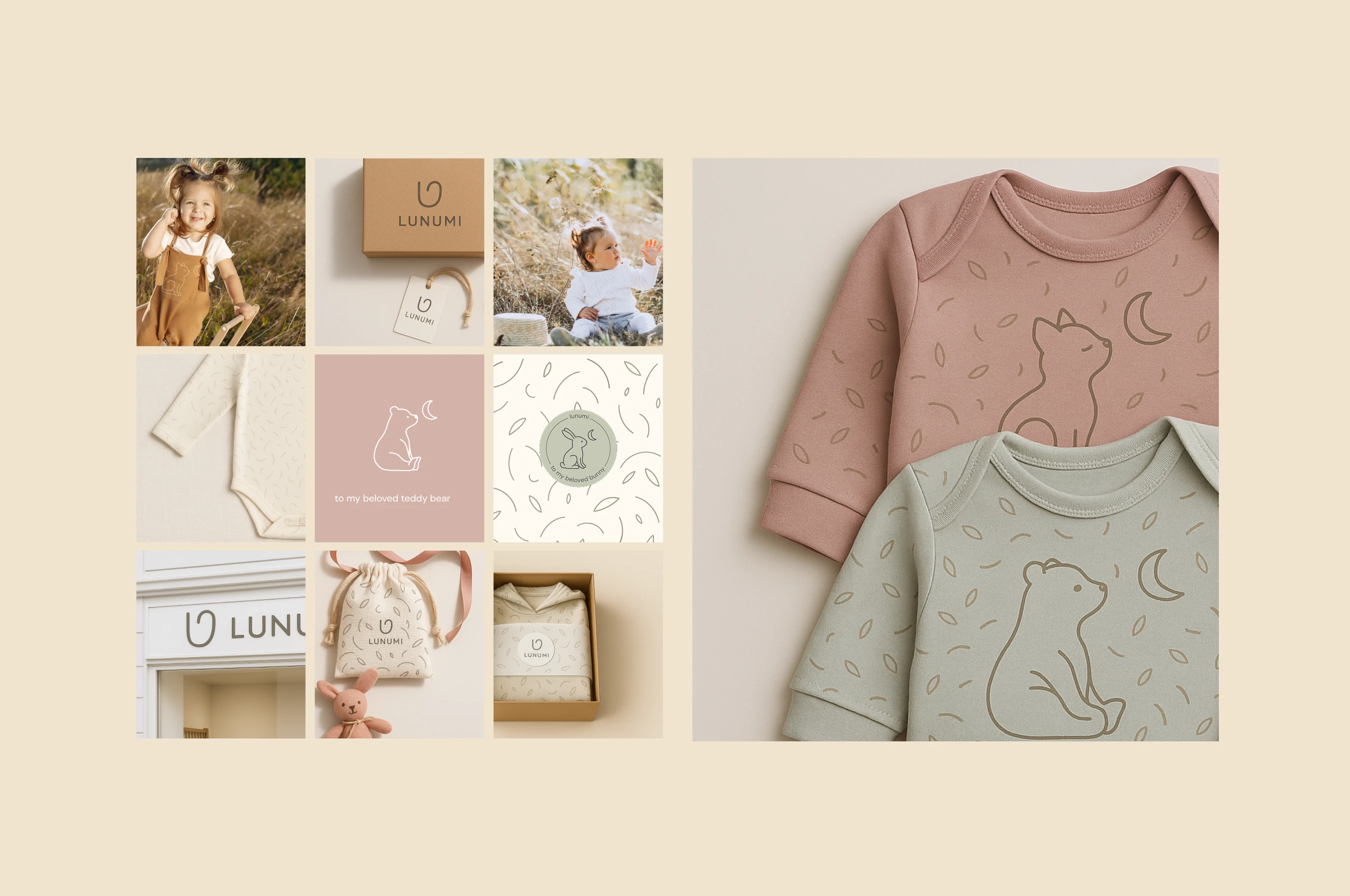 Lunumi | branding of children's clothing and toys — Изображение №19 — Брендинг на Dprofile