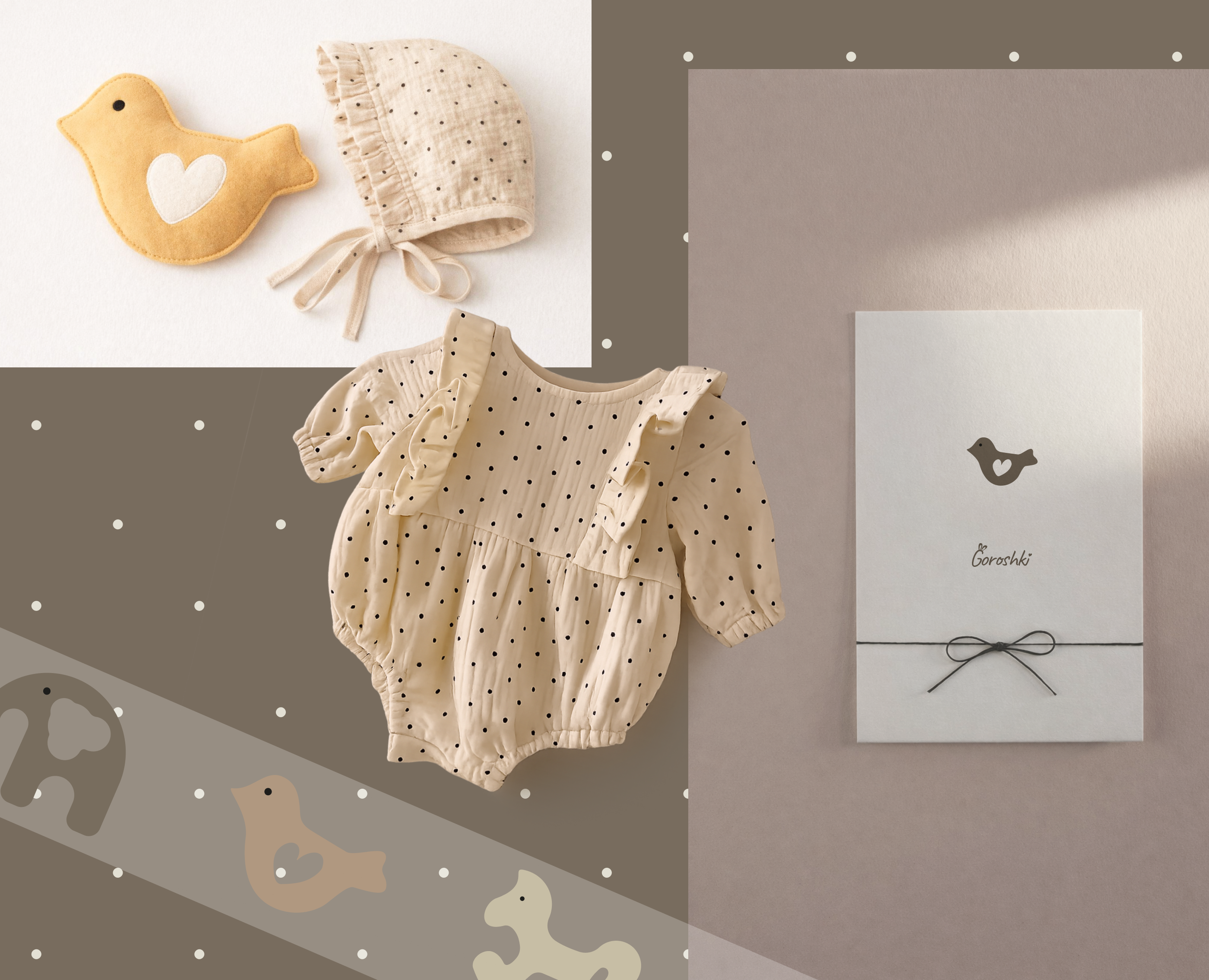 Goroshki | branding of baby | логотип и брендинг — Брендинг на Dprofile