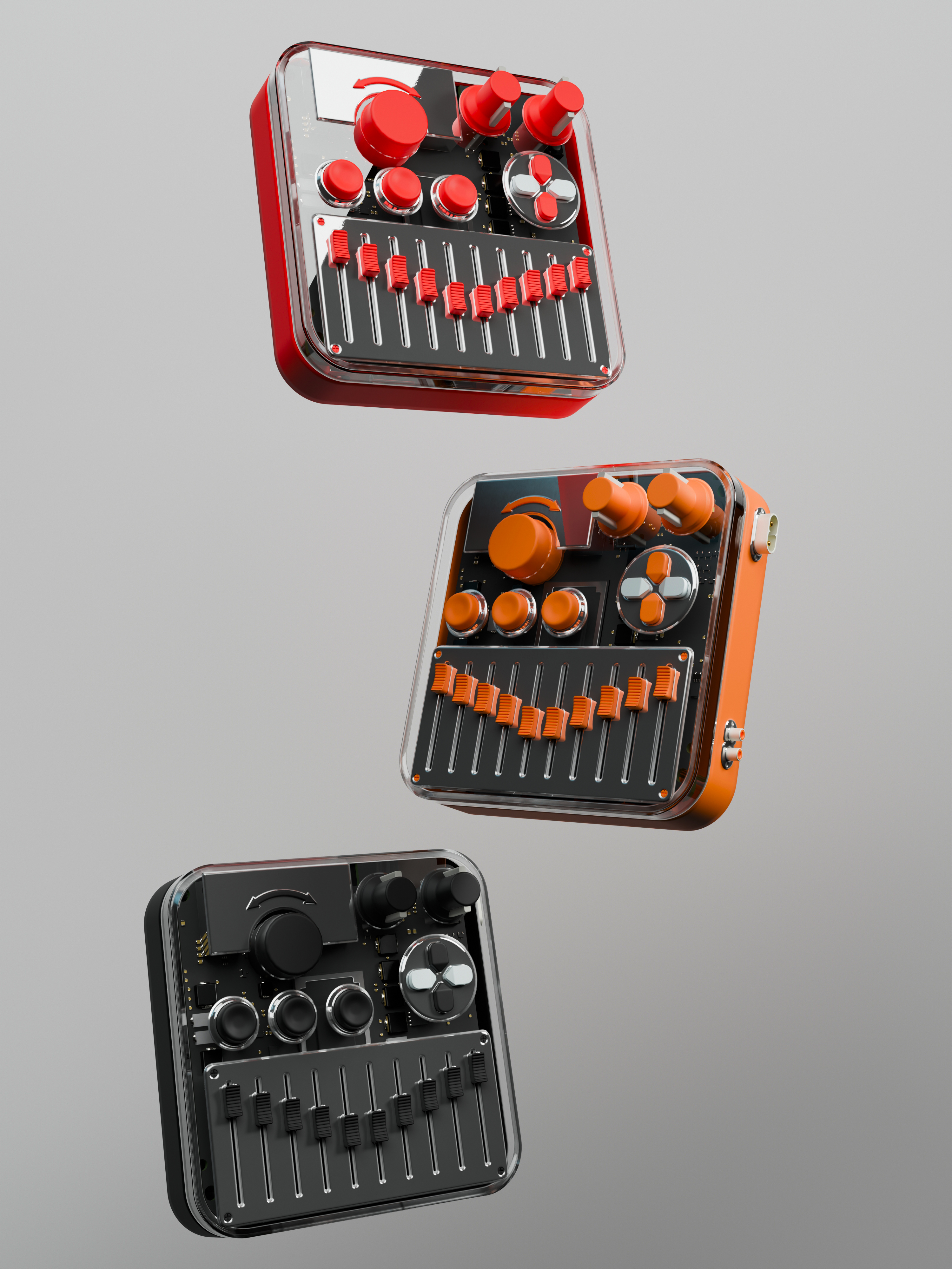 Modular Control Interface – 3D Concept Design — Изображение №2 — Интерфейсы, 3D на Dprofile