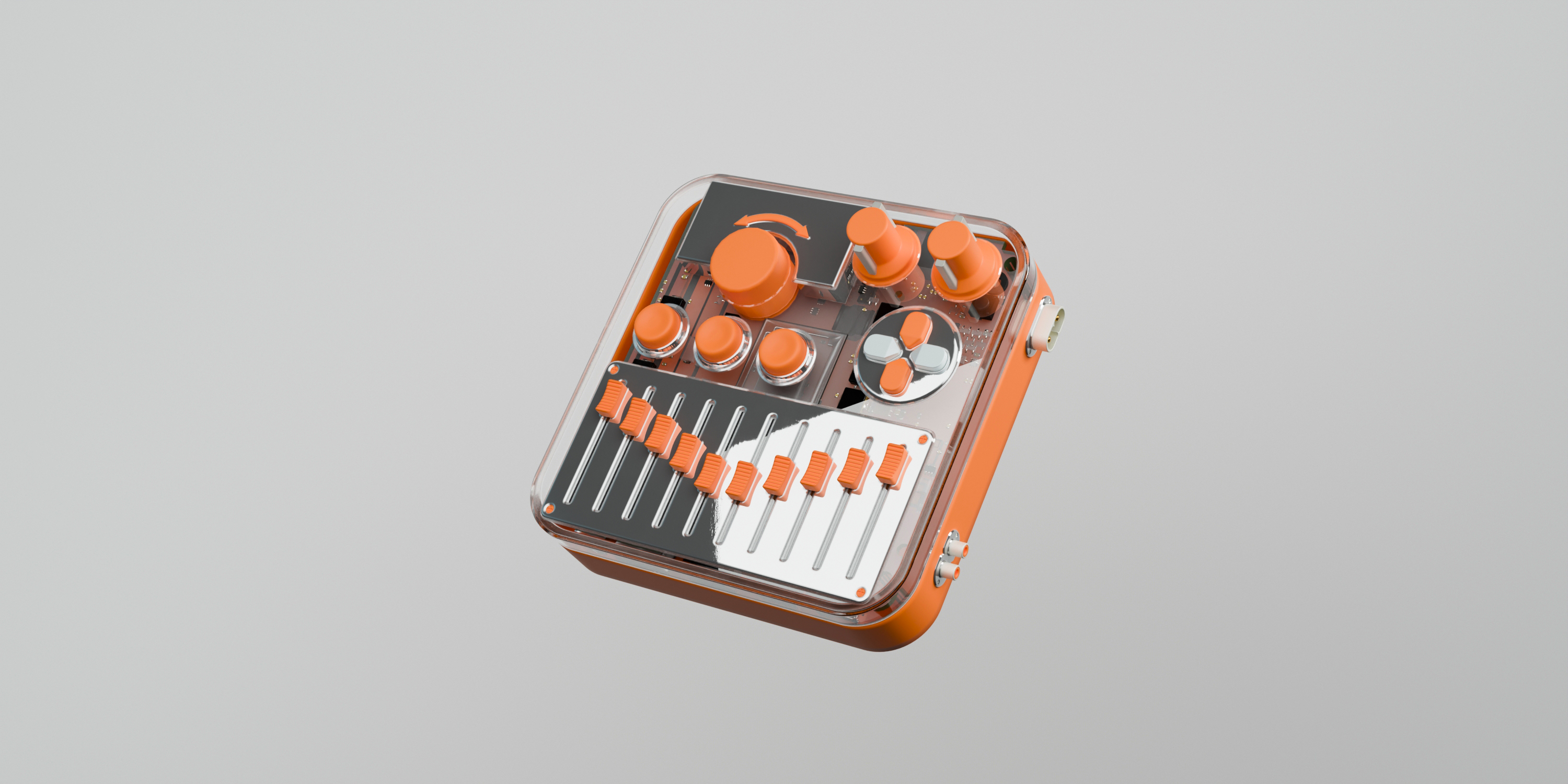 Modular Control Interface – 3D Concept Design — Изображение №1 — Интерфейсы, 3D на Dprofile