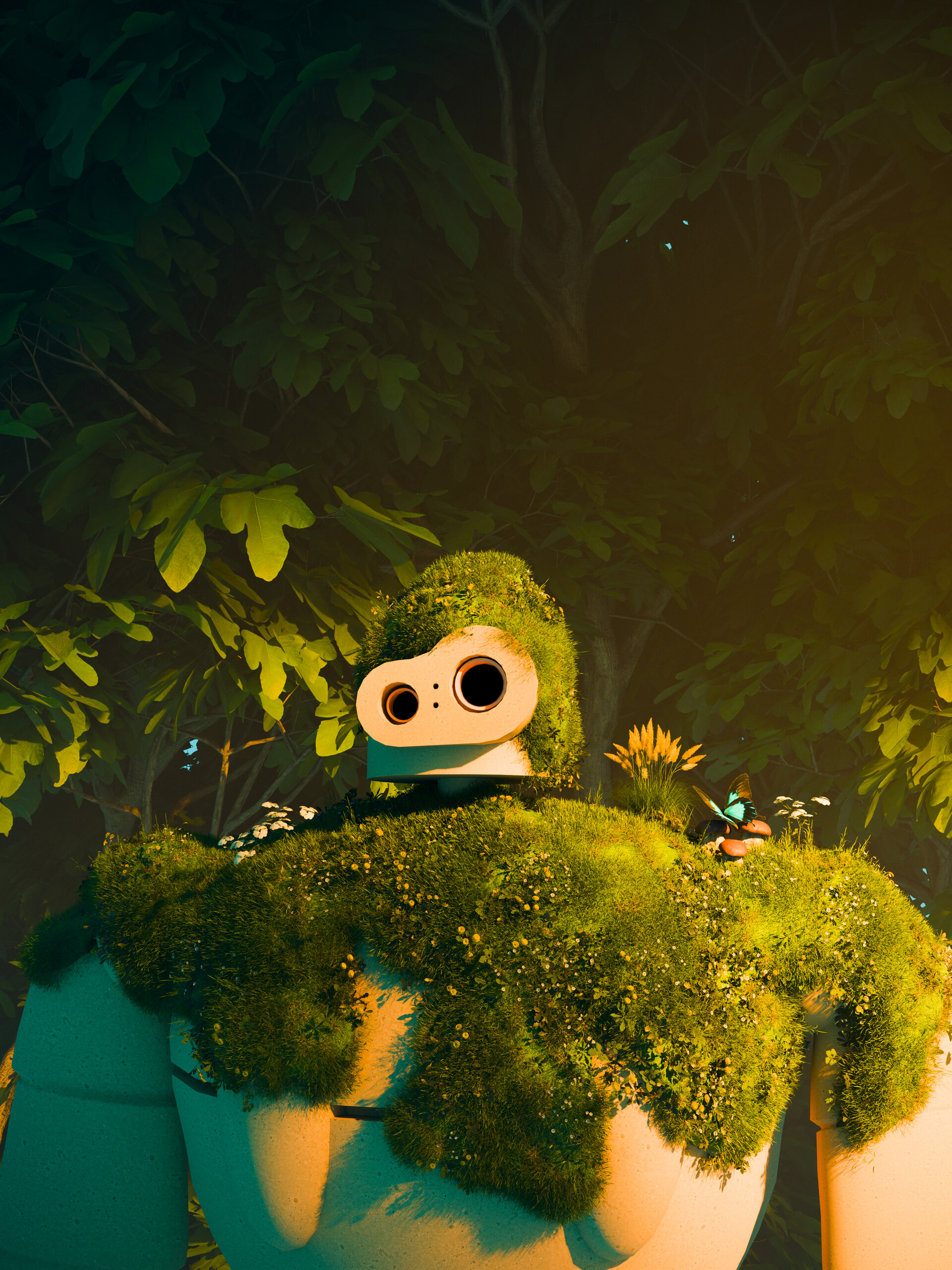 Растения — Изображение №5 — Иллюстрация, 3D на Dprofile