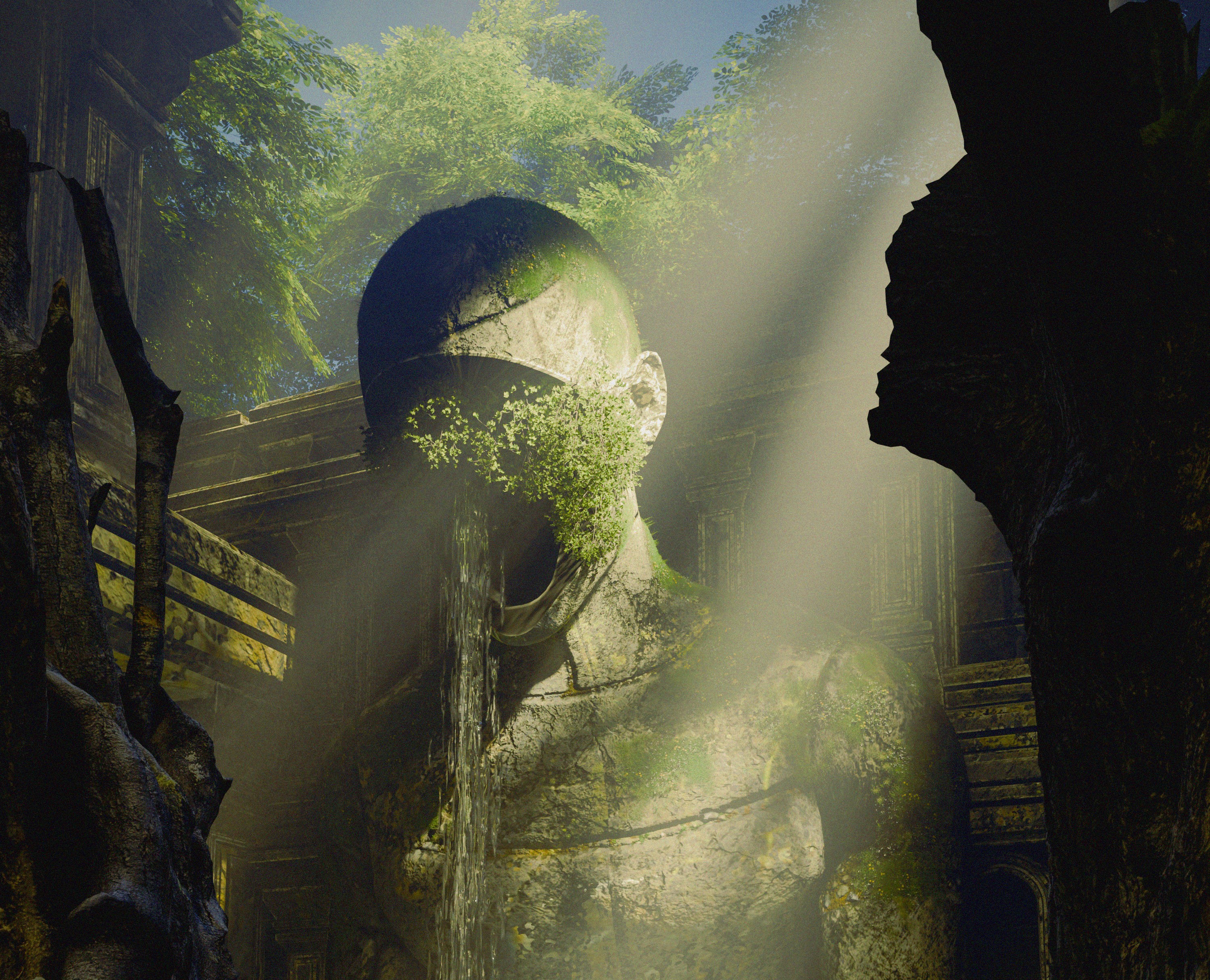 Растения — Иллюстрация, 3D на Dprofile