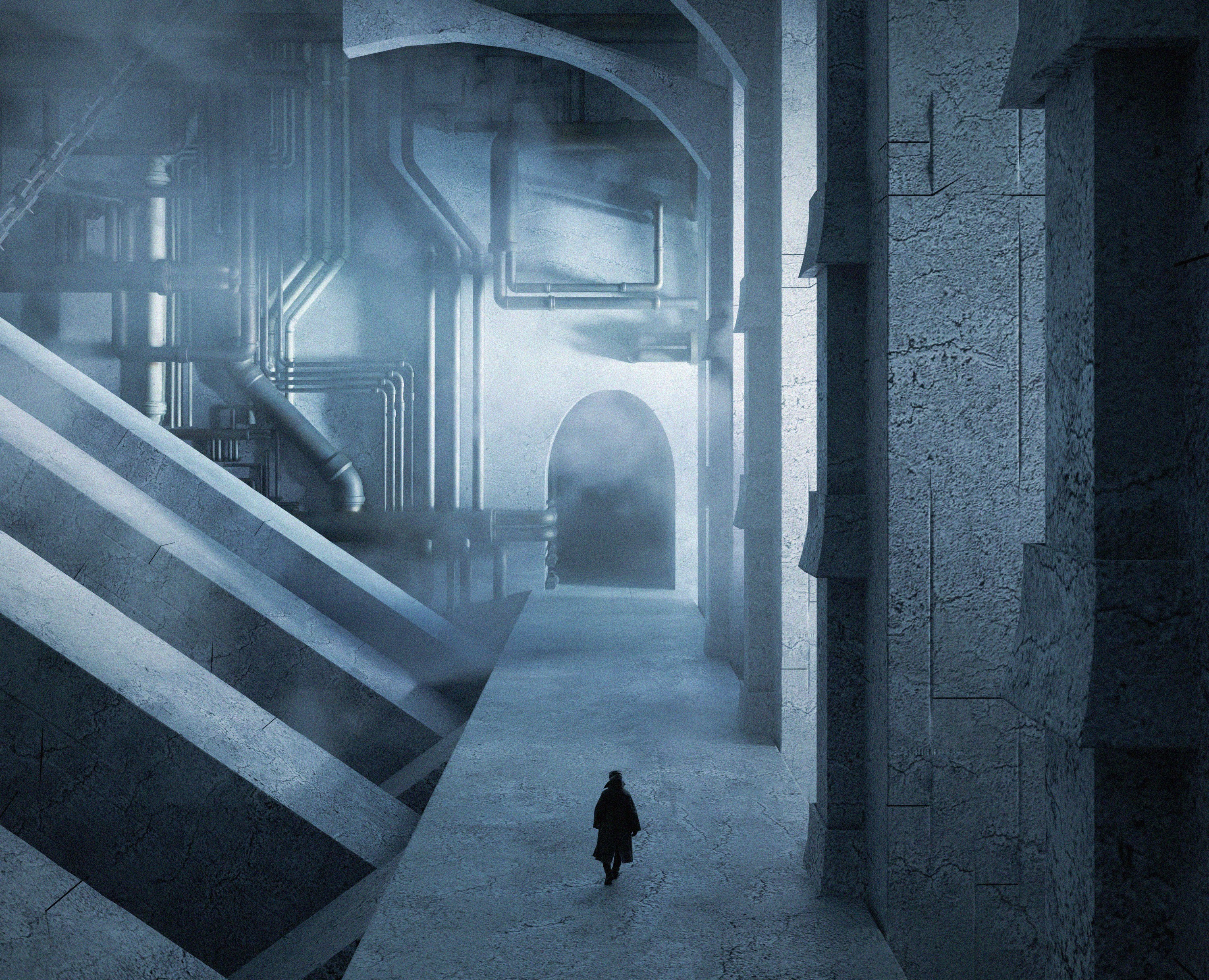 Мегаструктура — Иллюстрация, 3D на Dprofile