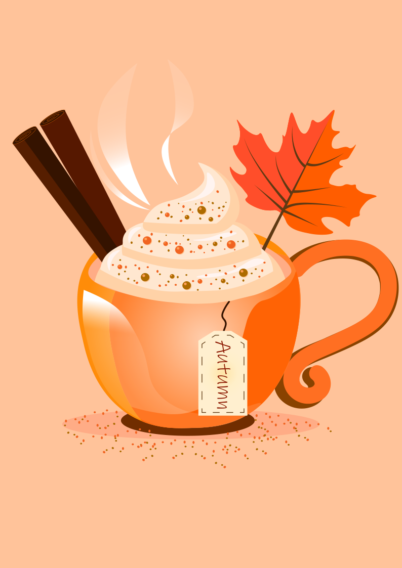 autumn vibes — Изображение №1 — Иллюстрация, Графика на Dprofile