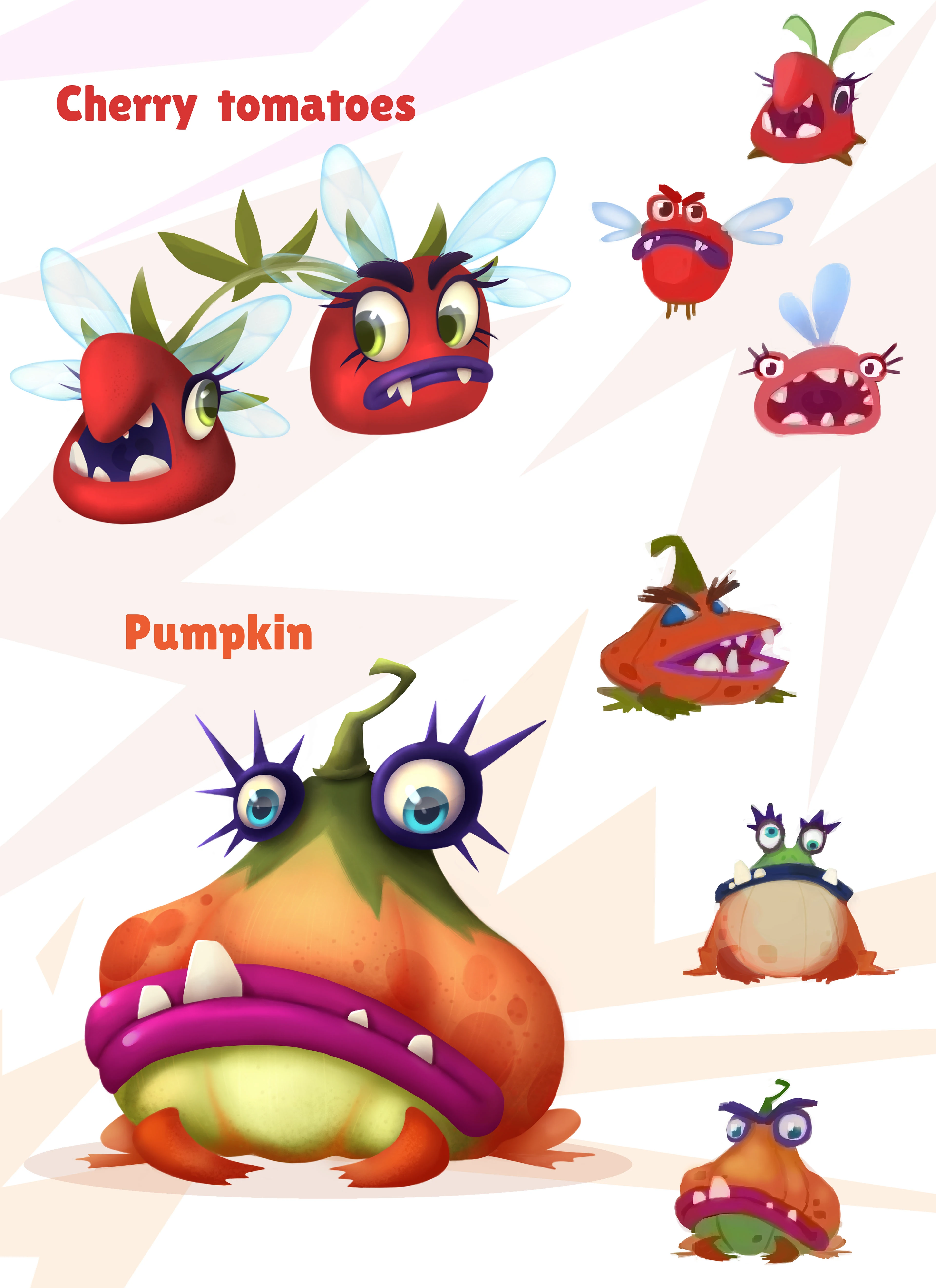 Персонажи-монстрики — Изображение №2 — Иллюстрация, Анимация на Dprofile