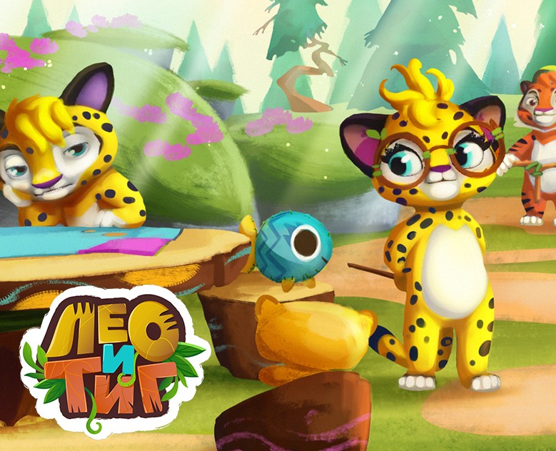 Колорскрипты для анимационного проекта "Тиг и Лео" — Иллюстрация, Анимация на Dprofile