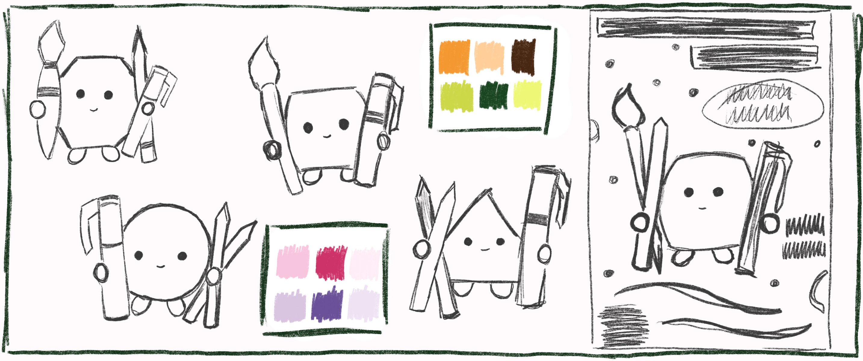 Серия афиш для фестиваля детского искусства — Изображение №3 — Графика, Маркетинг на Dprofile