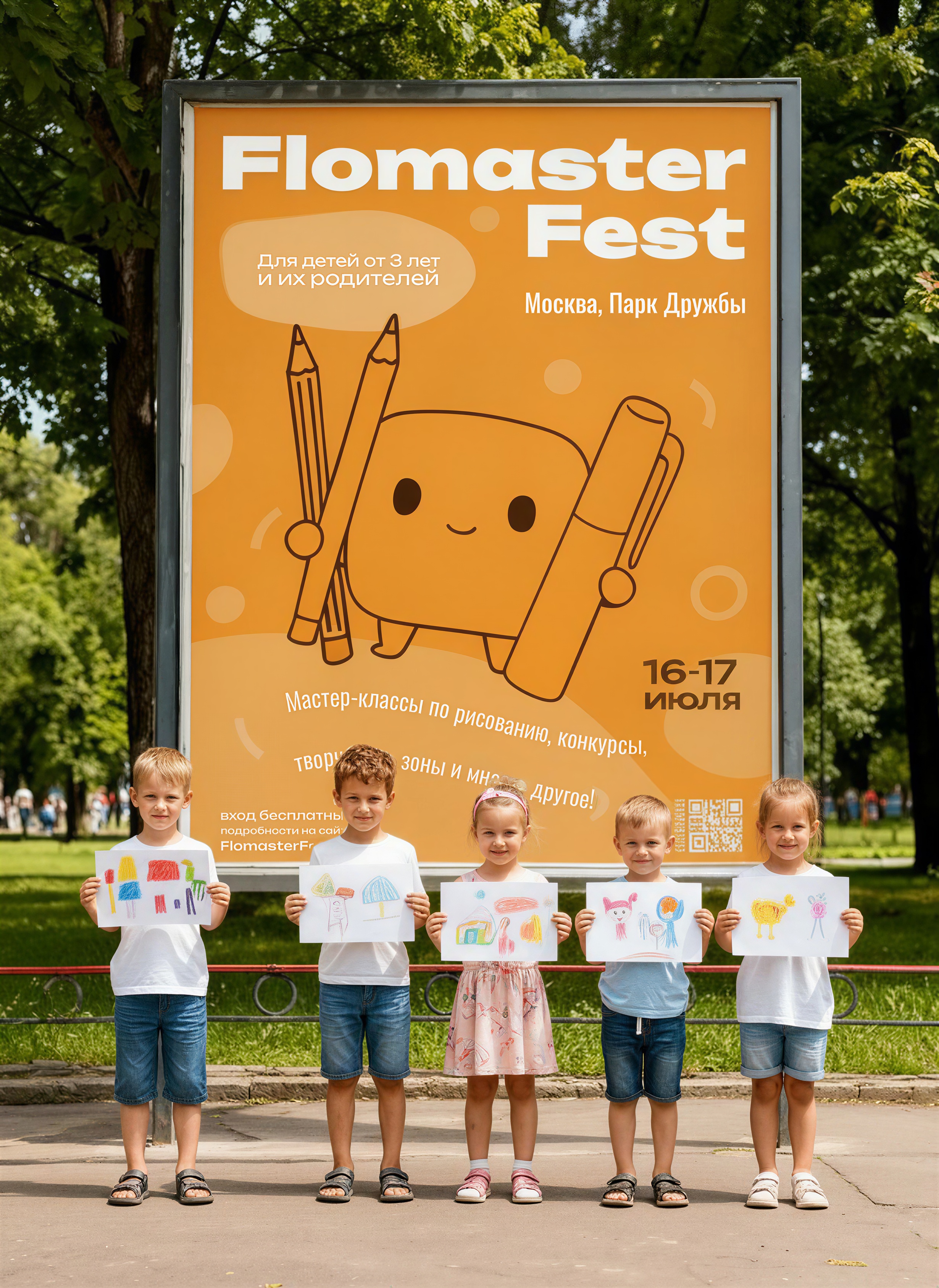 Серия афиш для фестиваля детского искусства — Изображение №18 — Графика, Маркетинг на Dprofile
