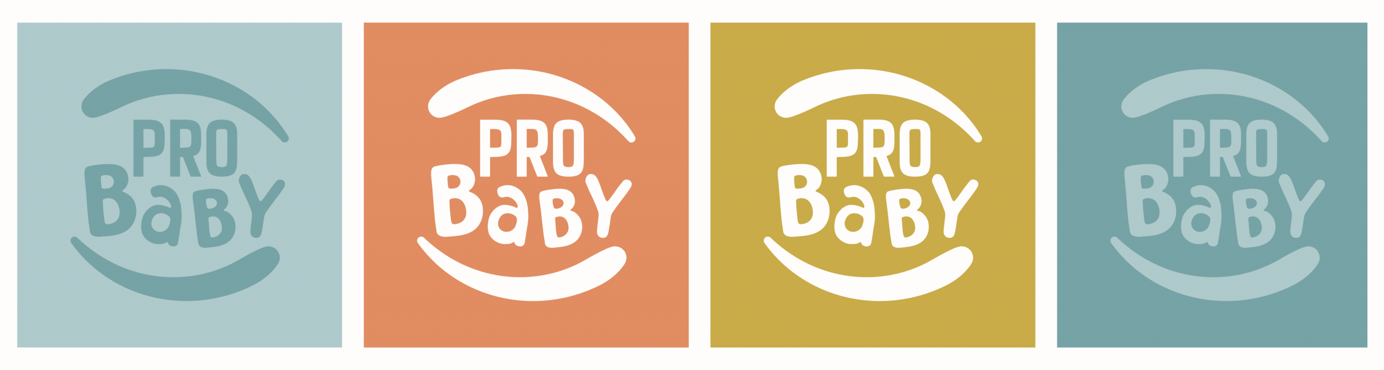 Логотип для бренда ProBaby — Изображение №8 — Брендинг, Анимация на Dprofile