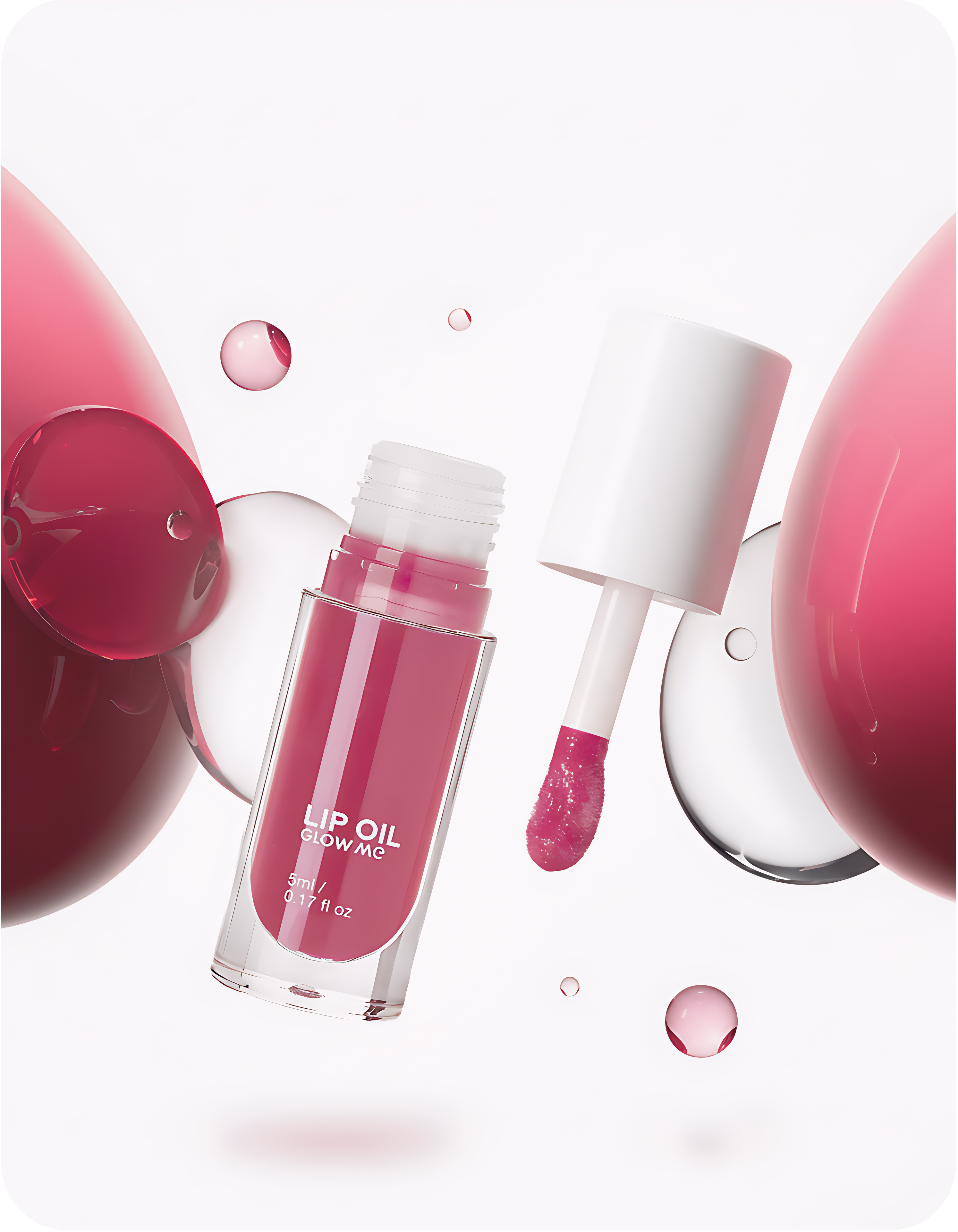 Lip oil GLOW ME | 3D Promo video — Изображение №8 — Анимация, Маркетинг на Dprofile